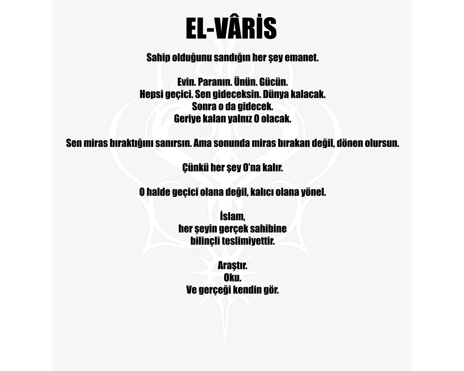 EL VÂRİS Özel Tasarım Tişört satın almadan açıklama ve görsel açıklamayı OKUYUN!