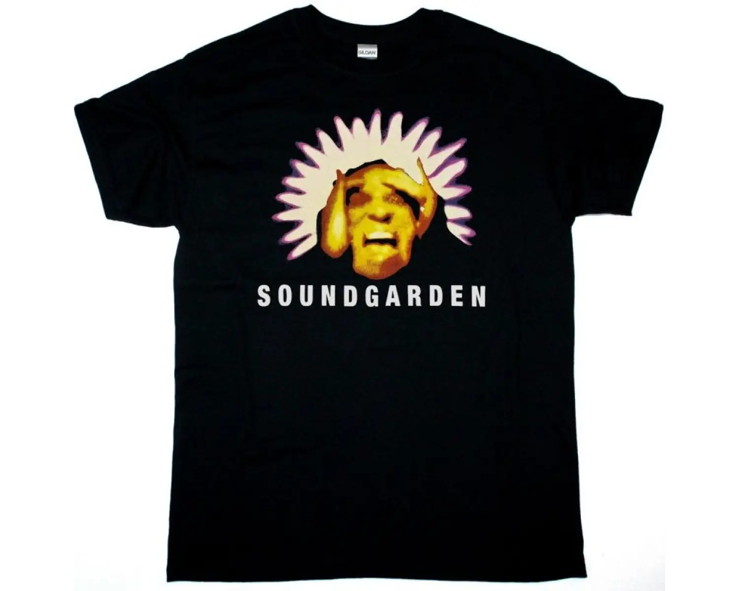 EMMURE SOUND WAVE SUPERIOR NEW BLACK T-SHIRT ÖN VE ARAKA BASKILI