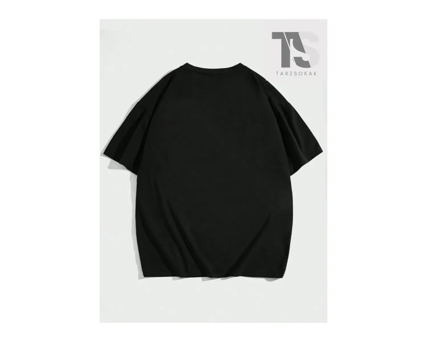 Emoji Baskılı ve Harfli Kısa Kollu Erkek Tişört, Yuvarlak Yaka