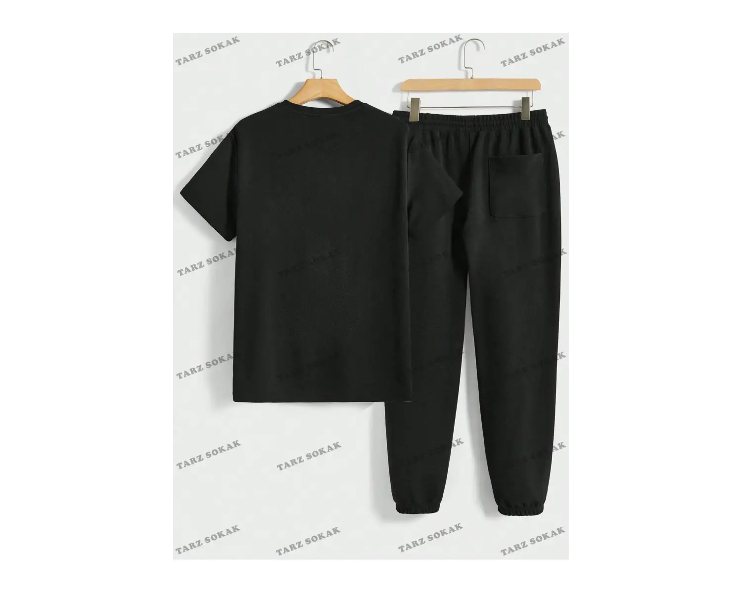 EMRG Erkek Yazılı Baskılı Kısa Kollu Tişört ve Kargo Şort Takım