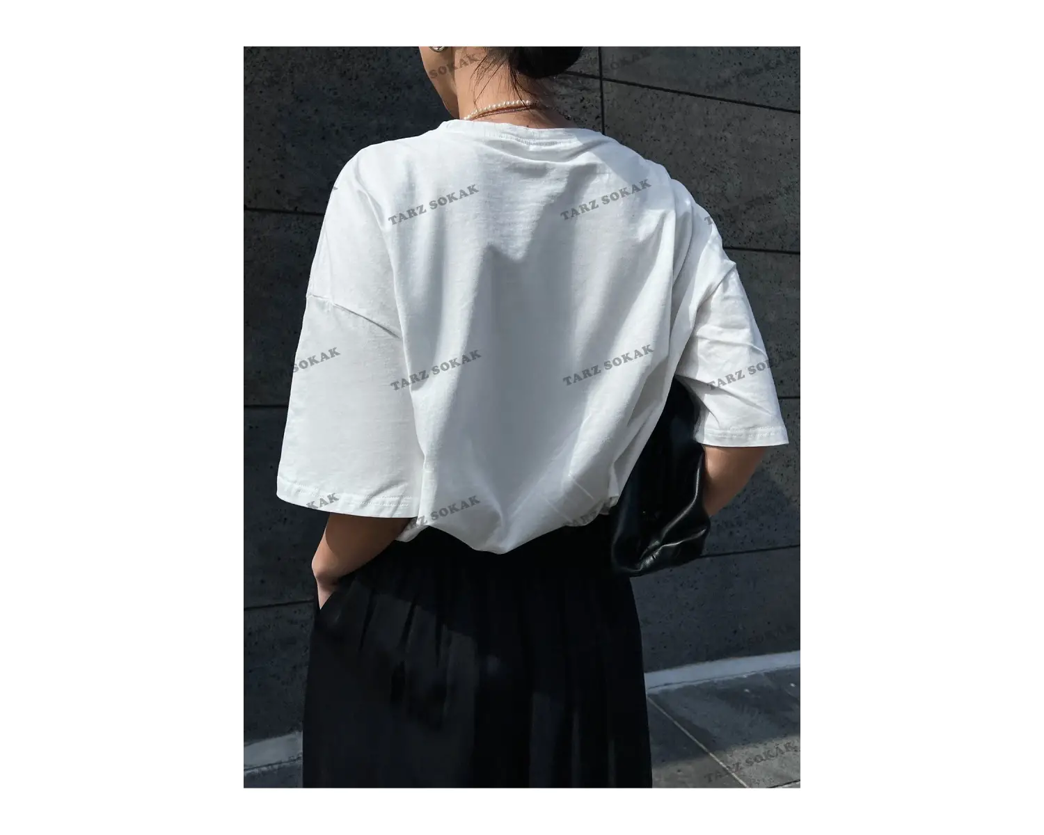 Energy Baskılı Oversize Kalıp Unisex T-shirt