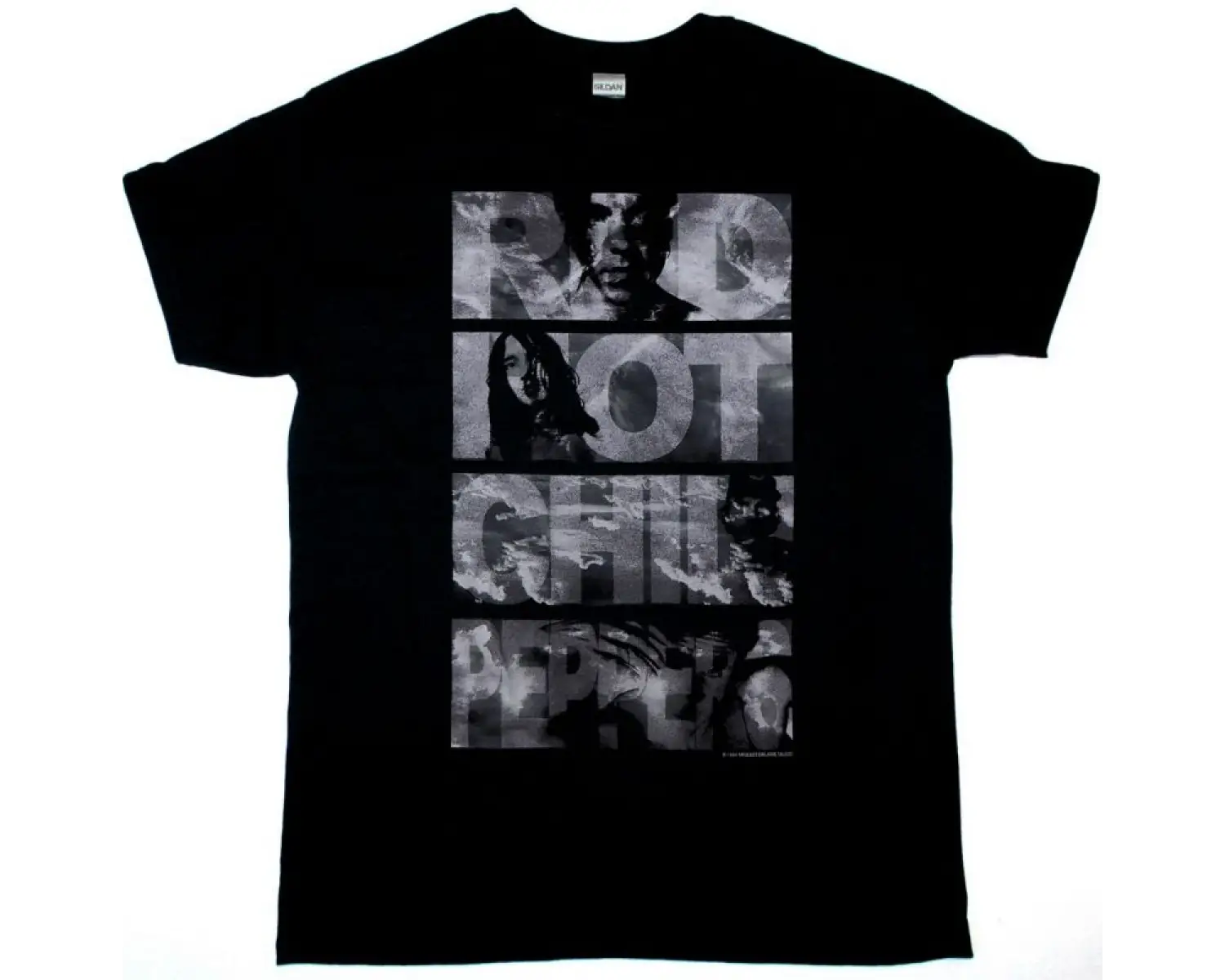 ENFORCER DEATH RIDES THIS NIGHT NEW BLACK T SHIRT ÖN VE ARAKA BASKILI