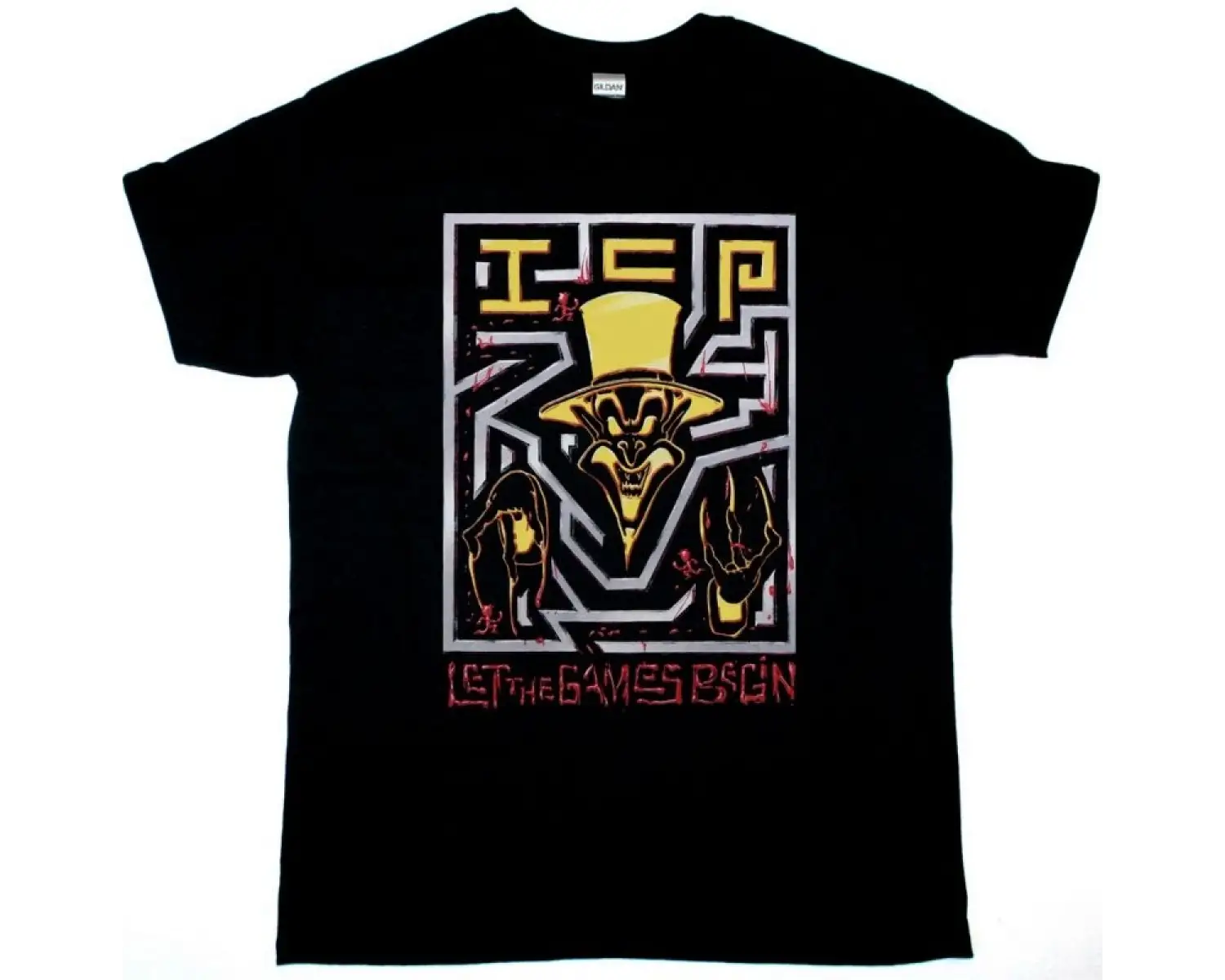 ENFORCER DIAMONDS NEW BLACK T SHIRT ÖN VE ARAKA BASKILI