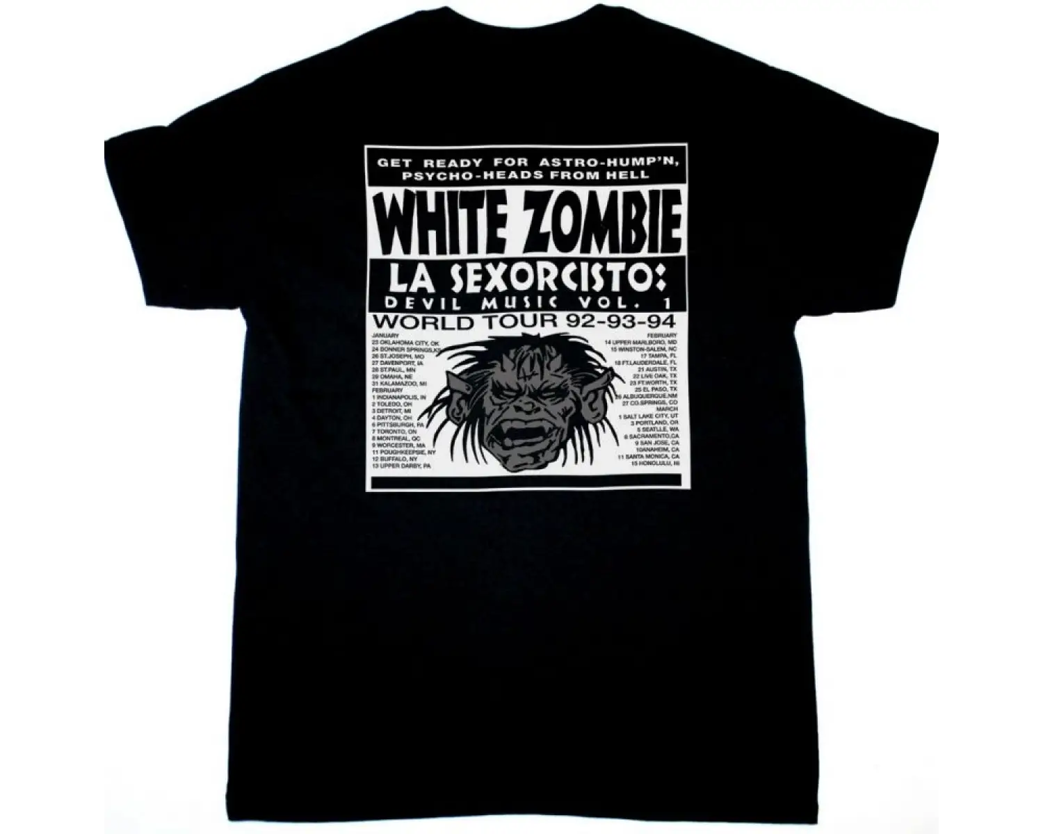 ERASURE VICTIM OF LOVE NEW WHITE T SHIRT ÖN VE ARAKA BASKILI
