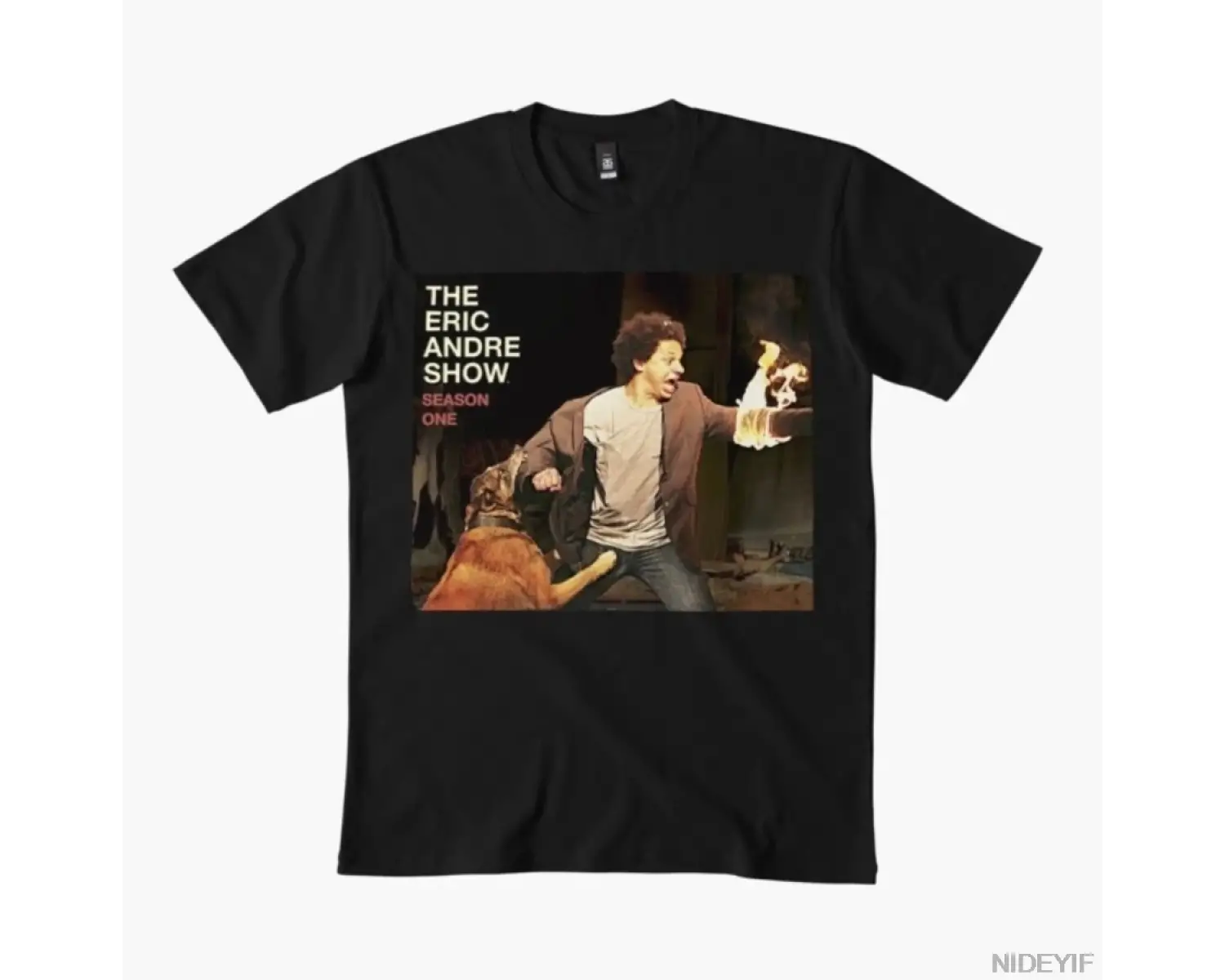 Eric Andre Show Erkek Kadın Tişörtü %100 Pamuklu Tişörtler Kısa Kollu Üstler 1226-3