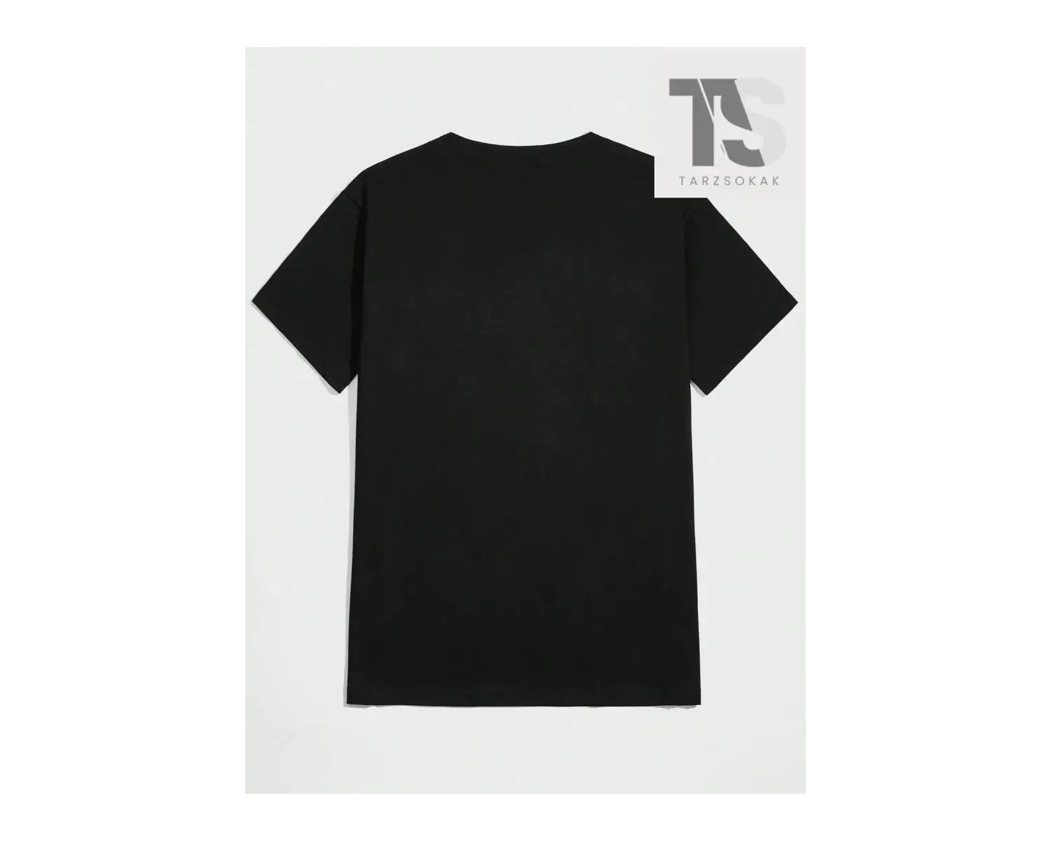 Erkek Araba ve Slogan Grafikli Düşük Omuz Tişörtü