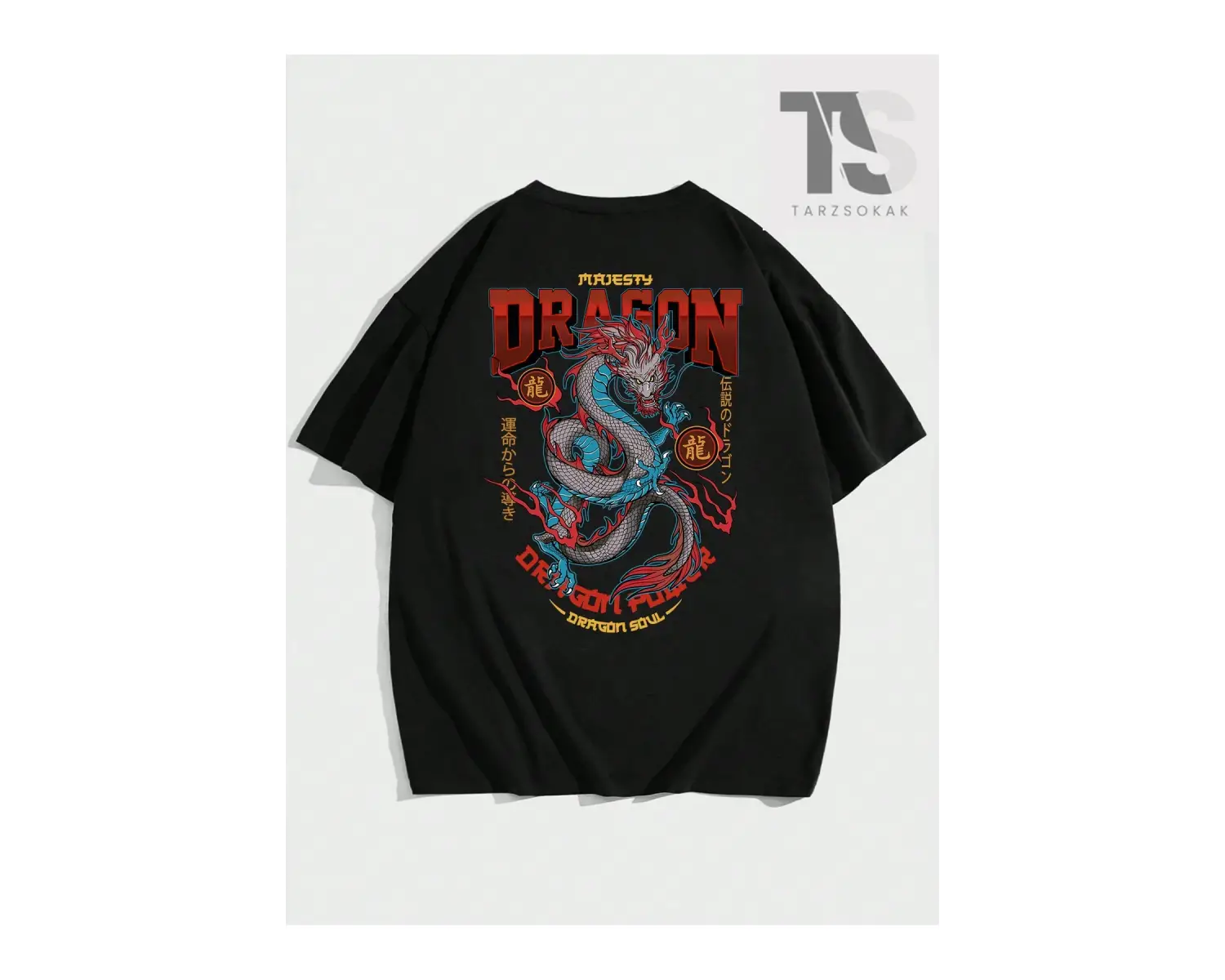 Erkek Baskılı Basic Tişört