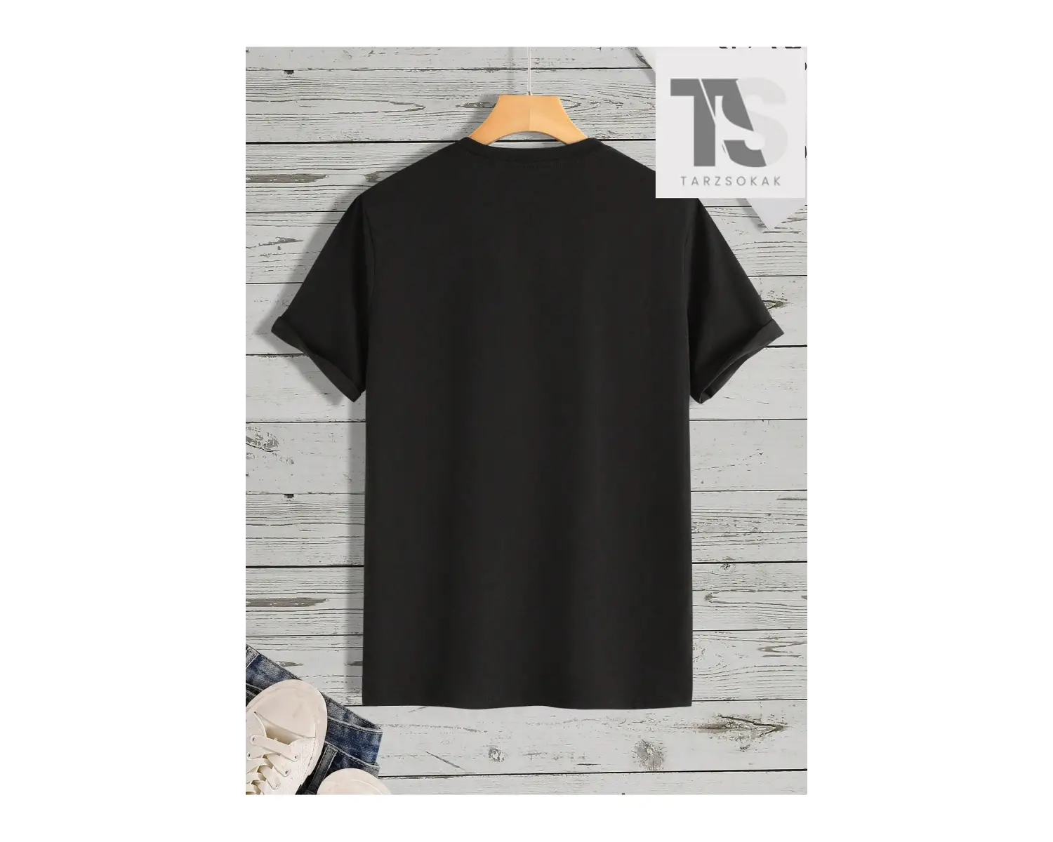 Erkek Baskılı Kısa Kollu Tişört