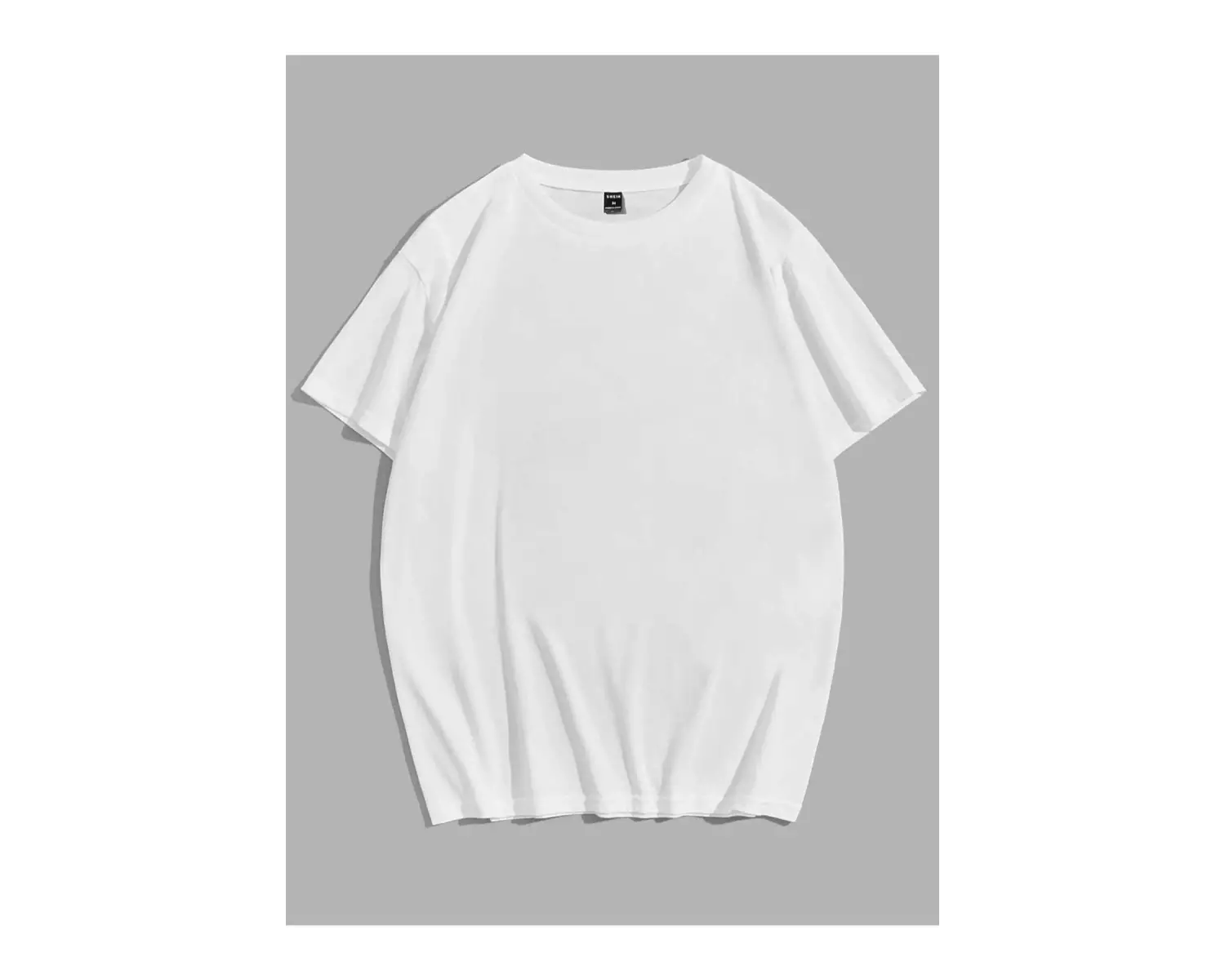 Erkek Beyaz Mountaın Baskılı Bisiklet Yaka Tshirt