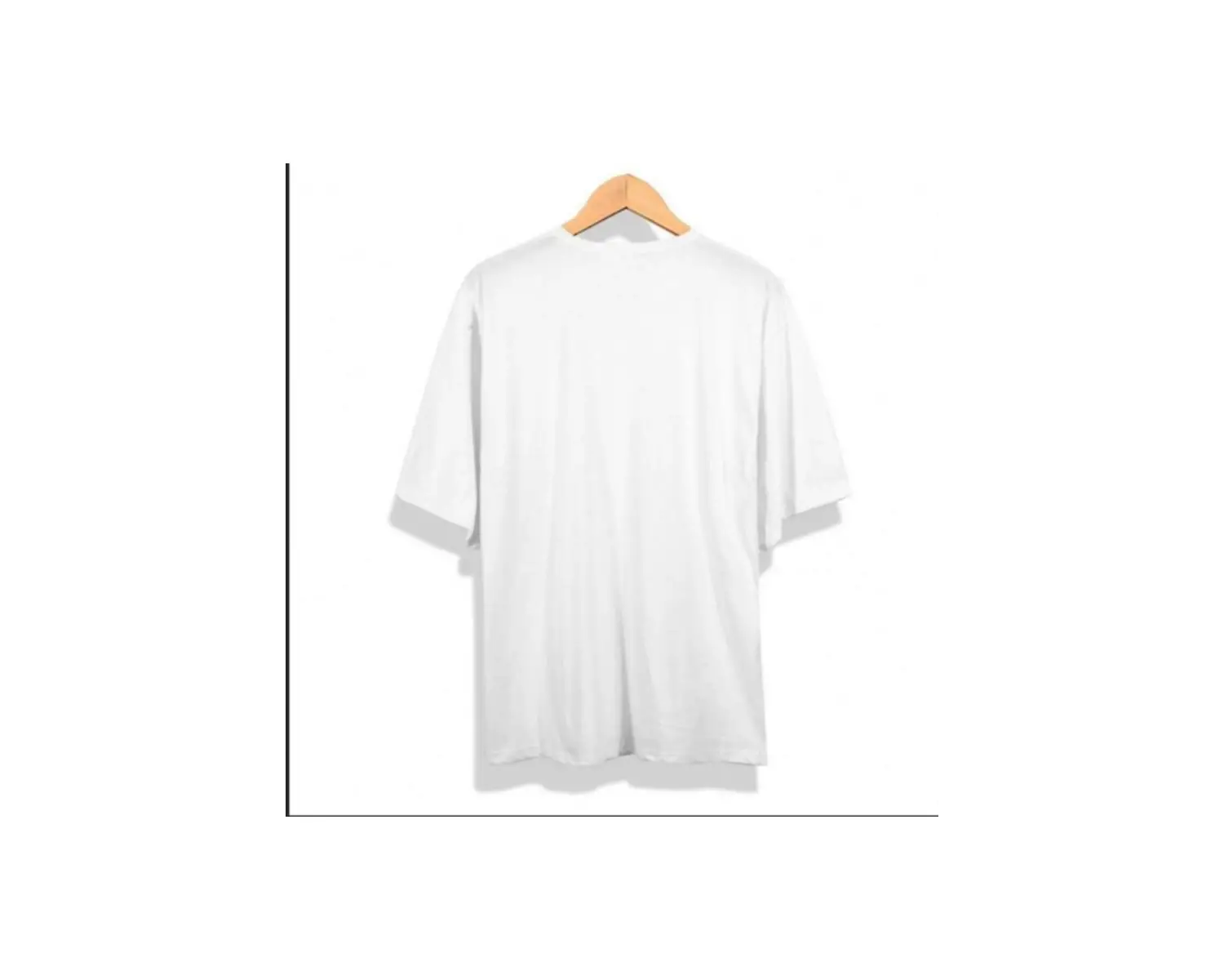 Erkek Beyaz Patlıcan Oversze Bisiklet Yaka Tshirt