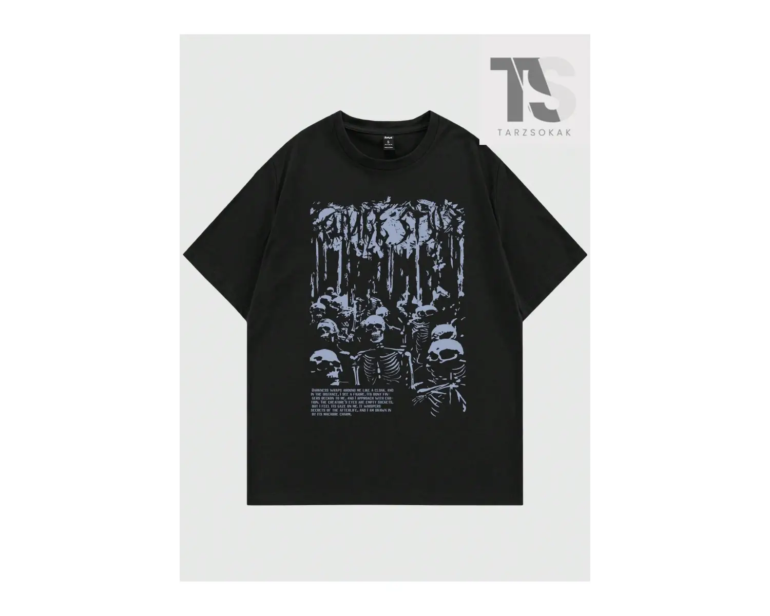 Erkek Çiçek Baskılı Tişört