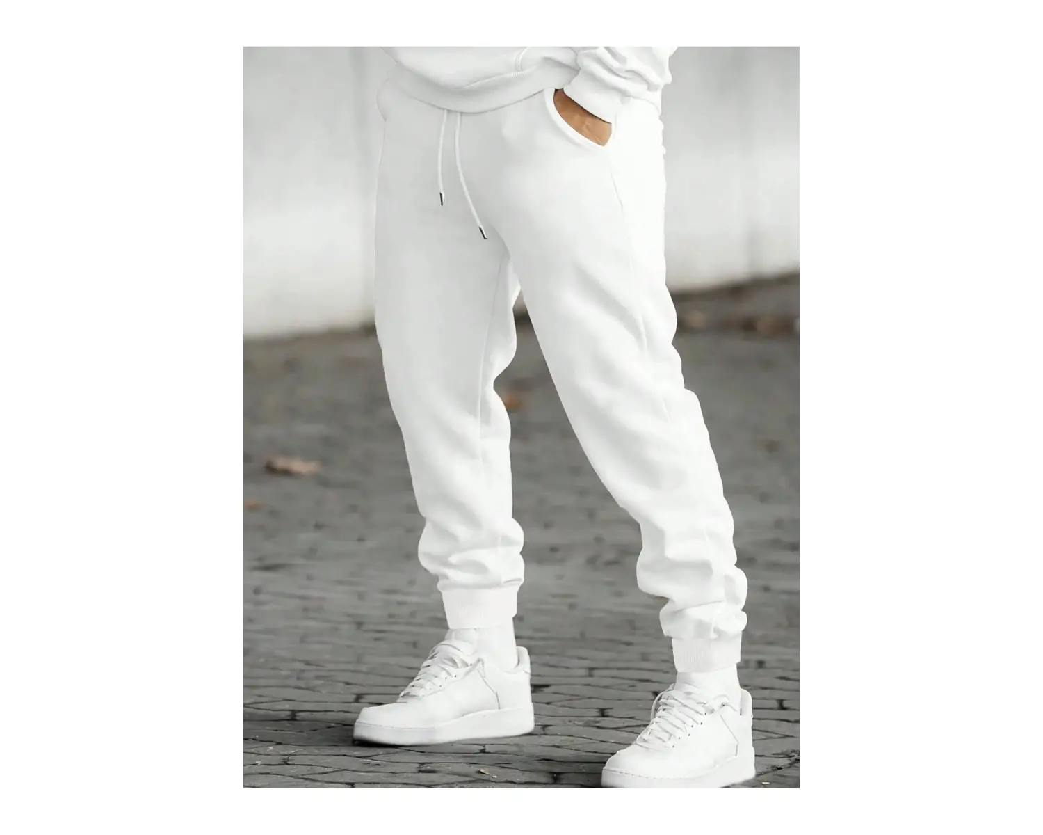 Erkek Elastik Bel İpli Jogger Pantolon