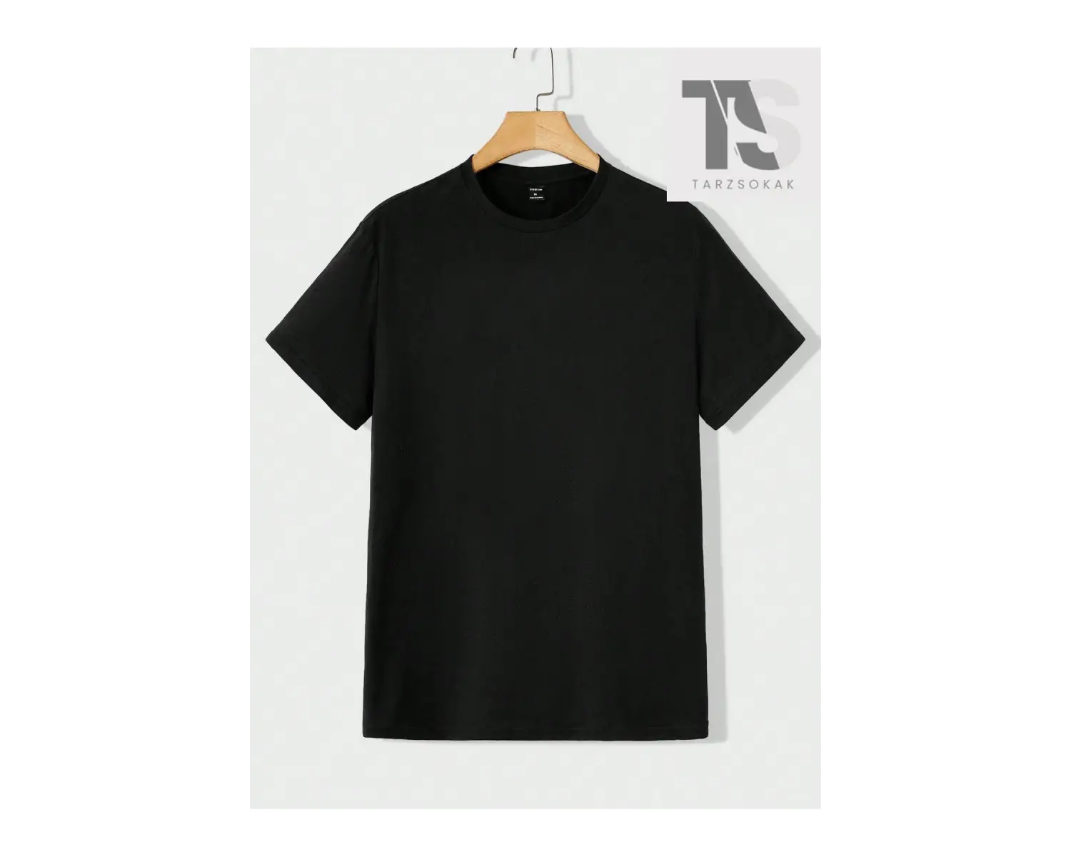 Erkek Günlük Göz Küresi ve Slogan Baskılı Tişört