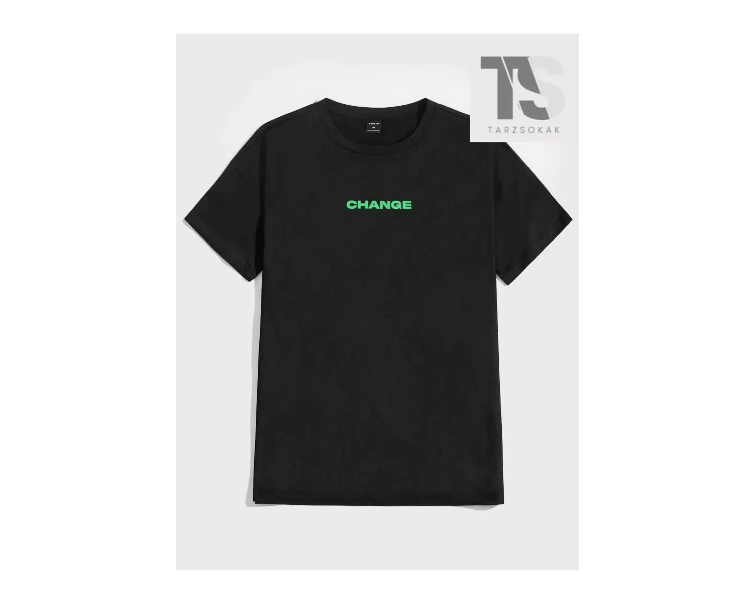 Erkek Harfli ve Grafik Baskılı Tişört