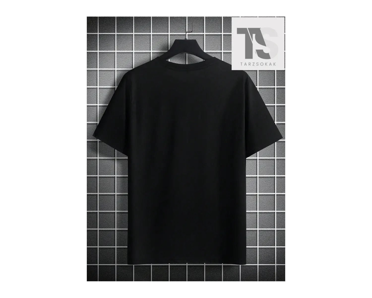 Erkek Harfli ve Kafatası Baskılı Kısa Kollu Tişört