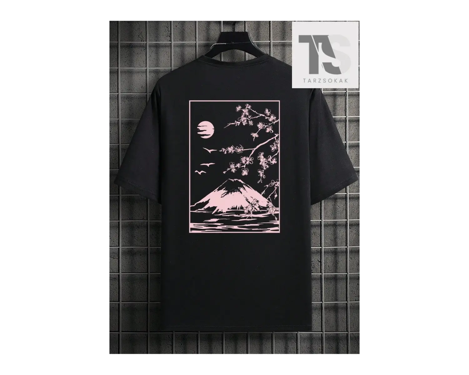 Erkek İskelet Baskılı Tişört