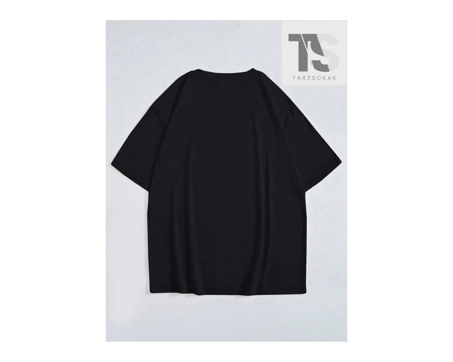 Erkek Kafatası ve Kanatlar Baskılı Tişört