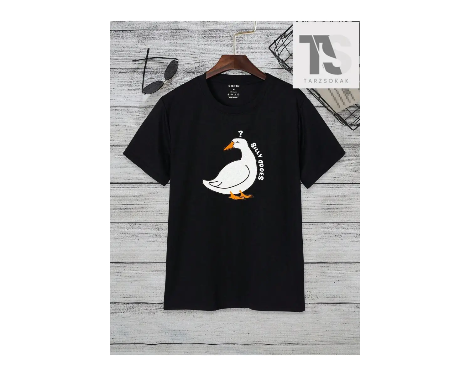 Erkek Kafatası Yazılı Baskılı Tişört