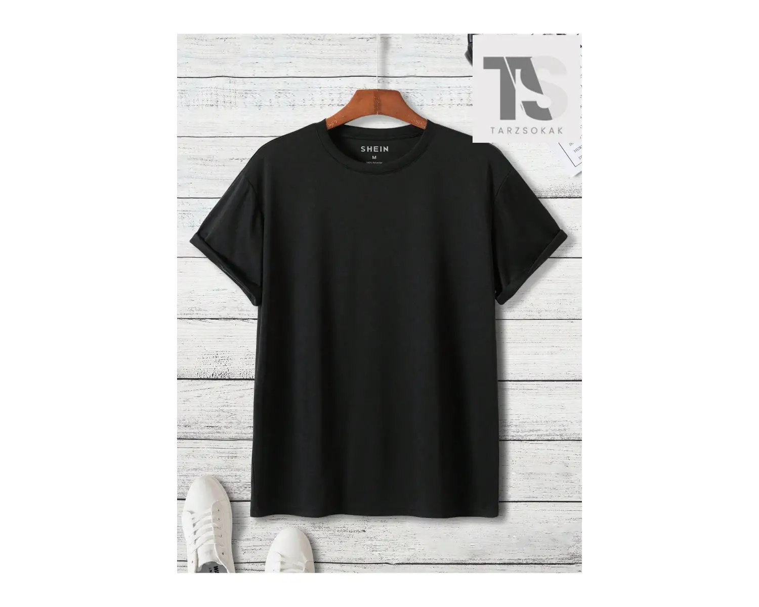 Erkek Kanatlı ve Yazılı Baskılı Tişört