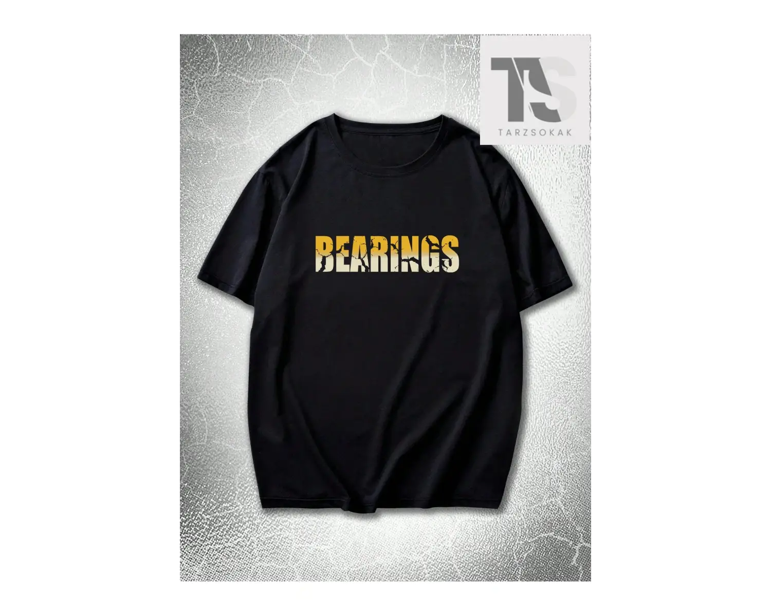 Erkek Karakter Baskılı Yuvarlak Yaka Kısa Kollu Tişört