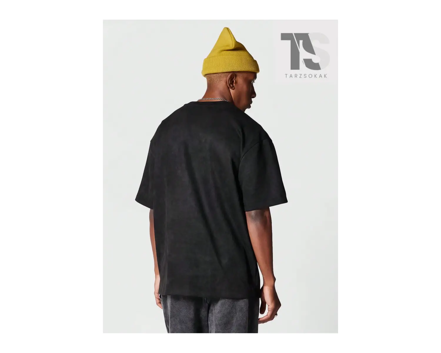 Erkek Kedi Baskılı Tişört