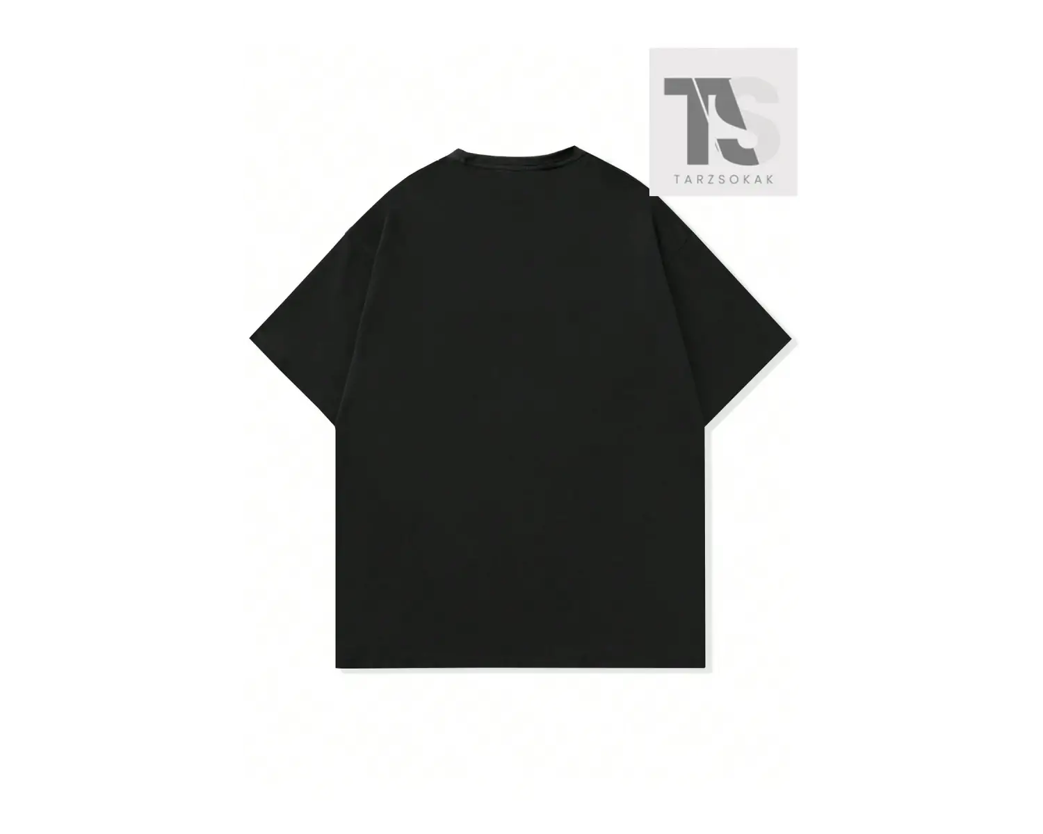 Erkek Mektup Grafik Damla Omuz Tişört