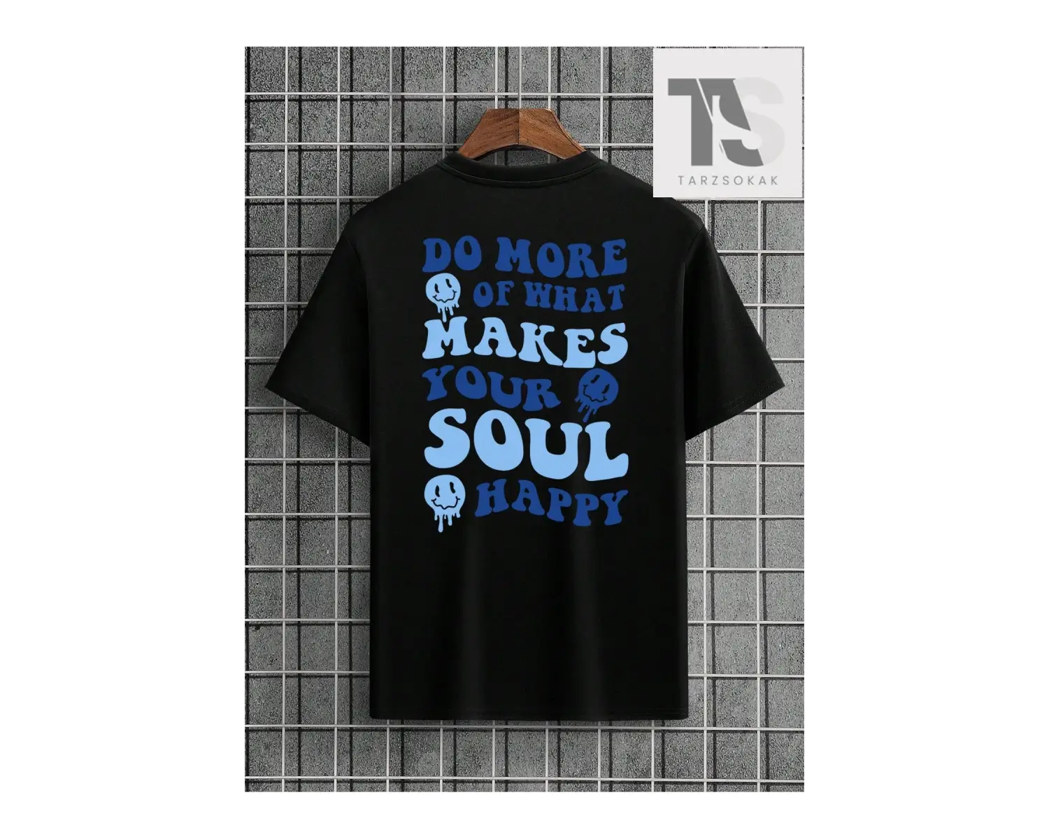 Erkek Mektup Grafikli Tişört