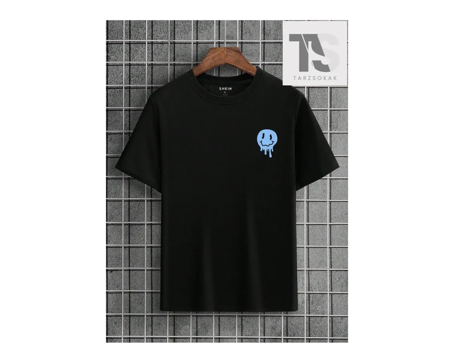 Erkek Mektup Grafikli Tişört