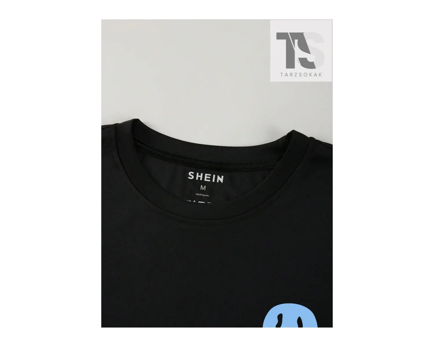 Erkek Mektup Grafikli Tişört