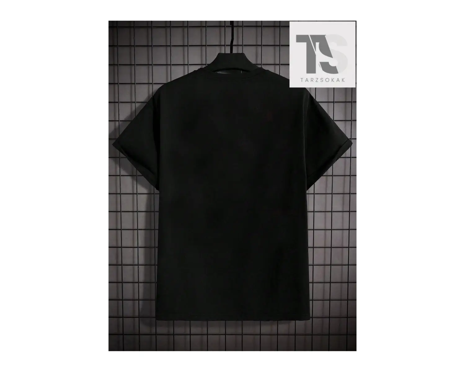 Erkek Melek Baskılı Damla Omuz Tişört