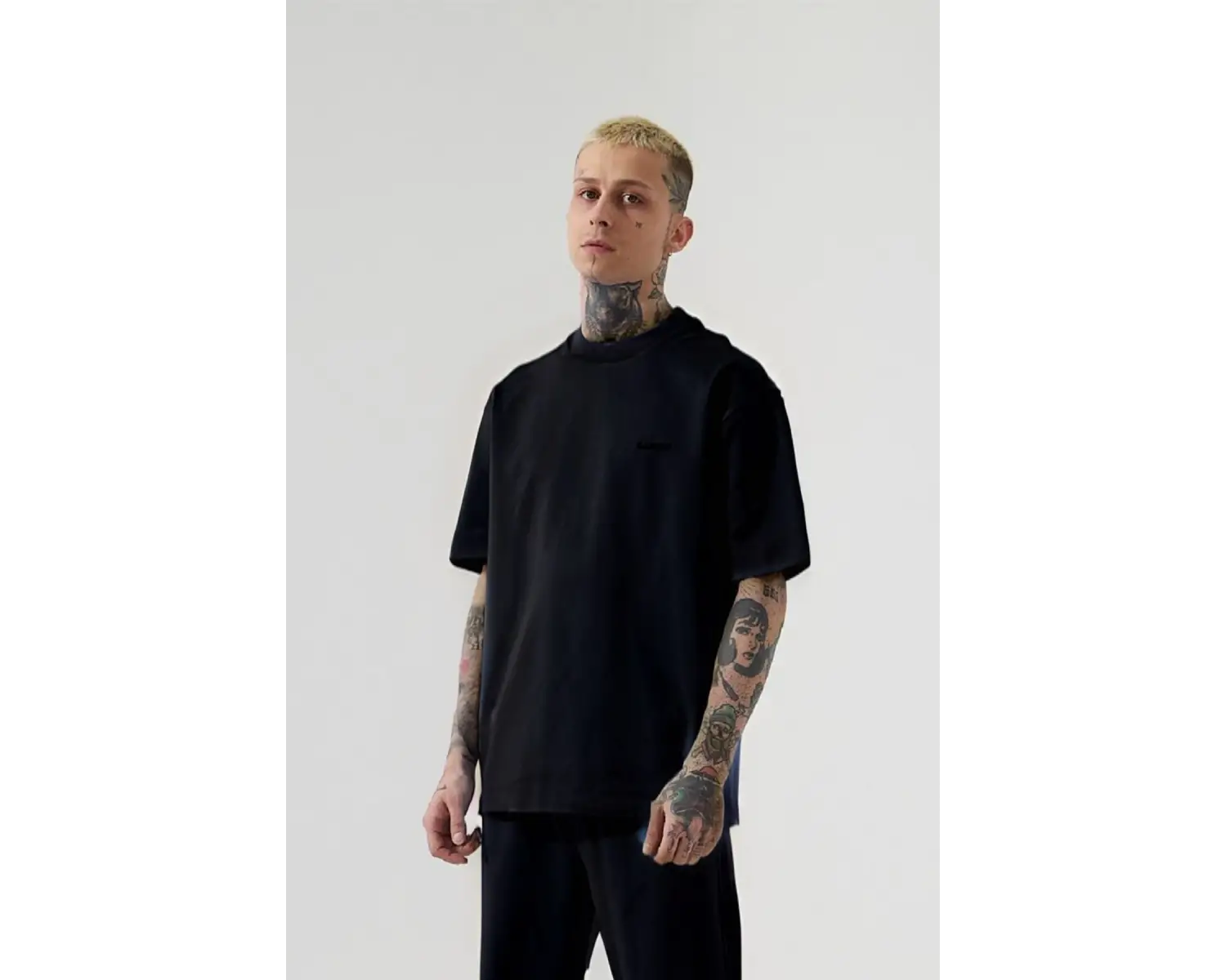 Erkek Oversize Kısa Kollu