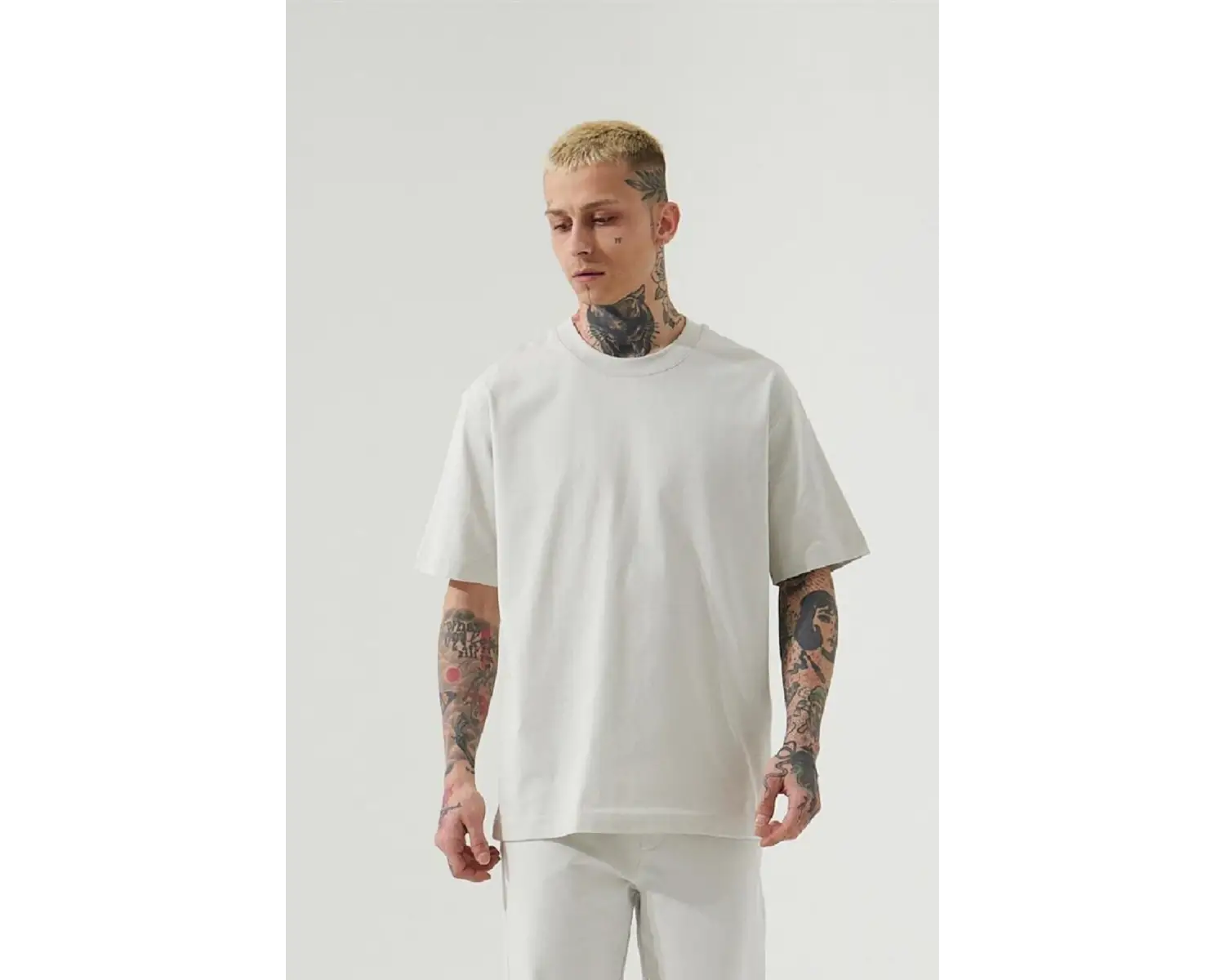 Erkek Oversize Kısa Kollu