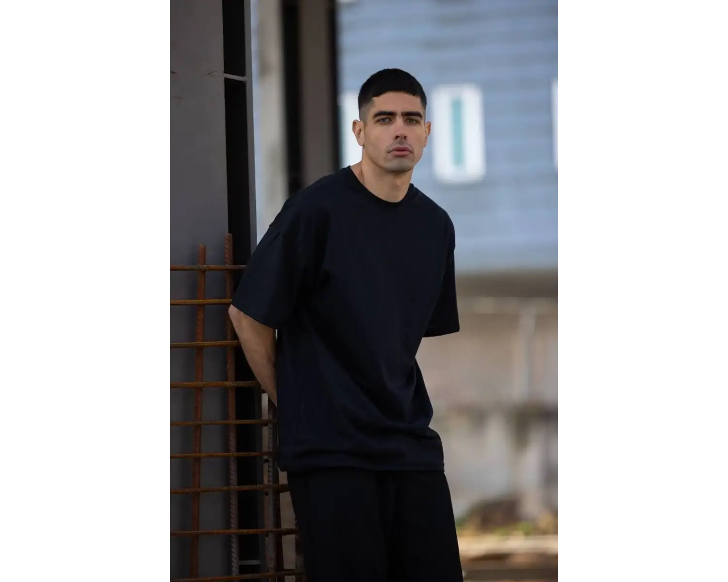 Erkek Oversize Kısa Kolu Salaş Yazlık