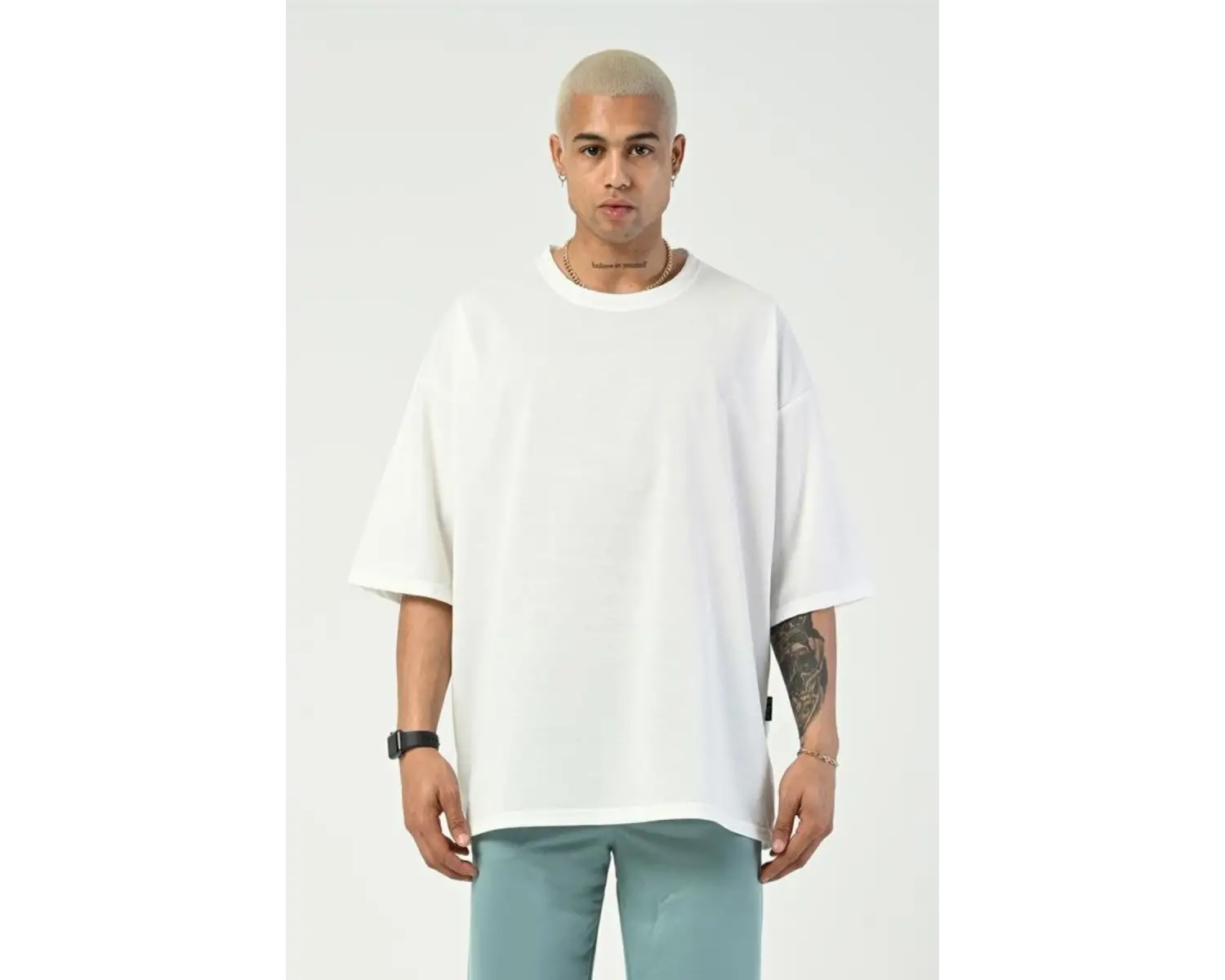 Erkek Oversize Penye Nefes Alan