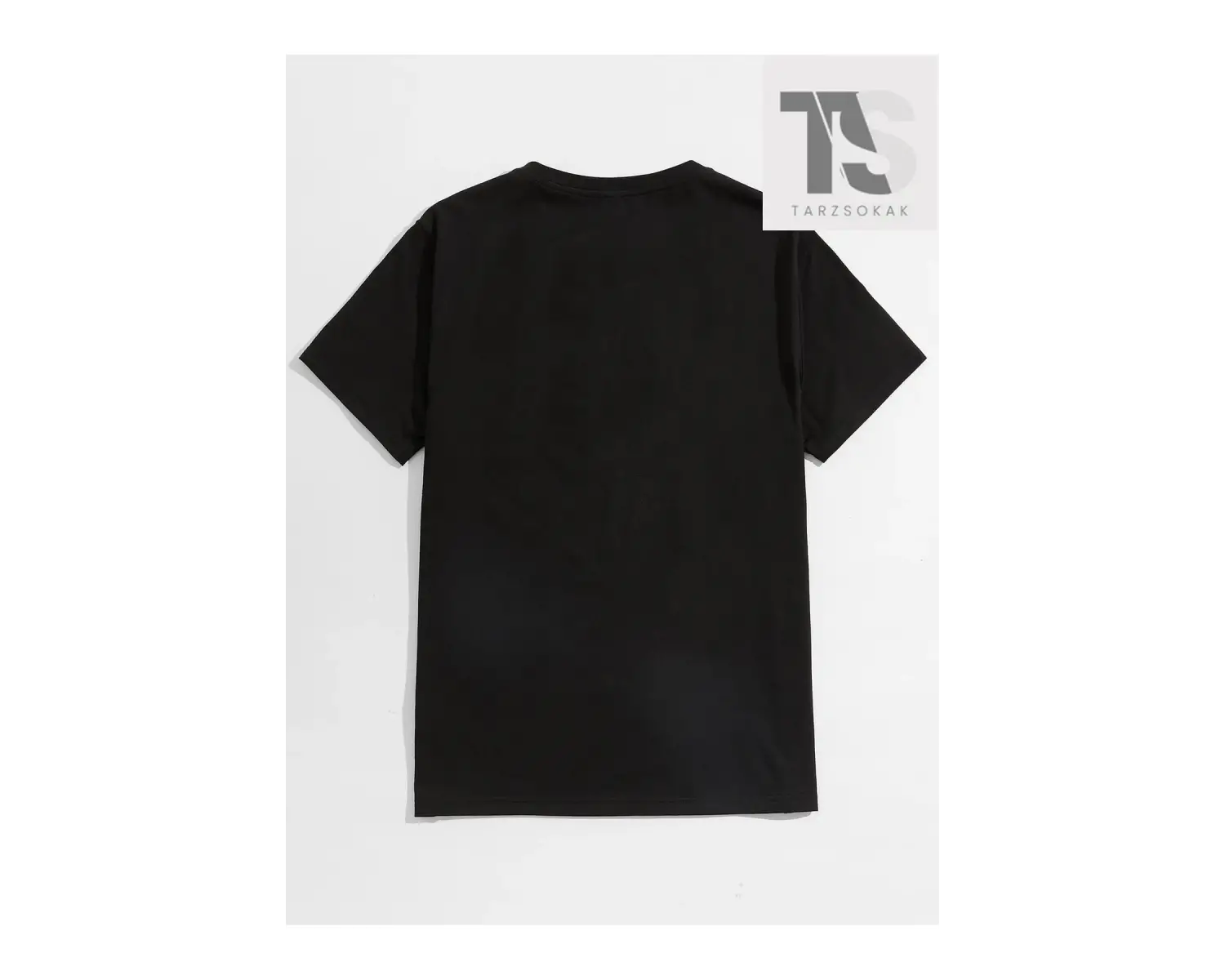 Erkek Pamuk Harfli Grafik Tişört