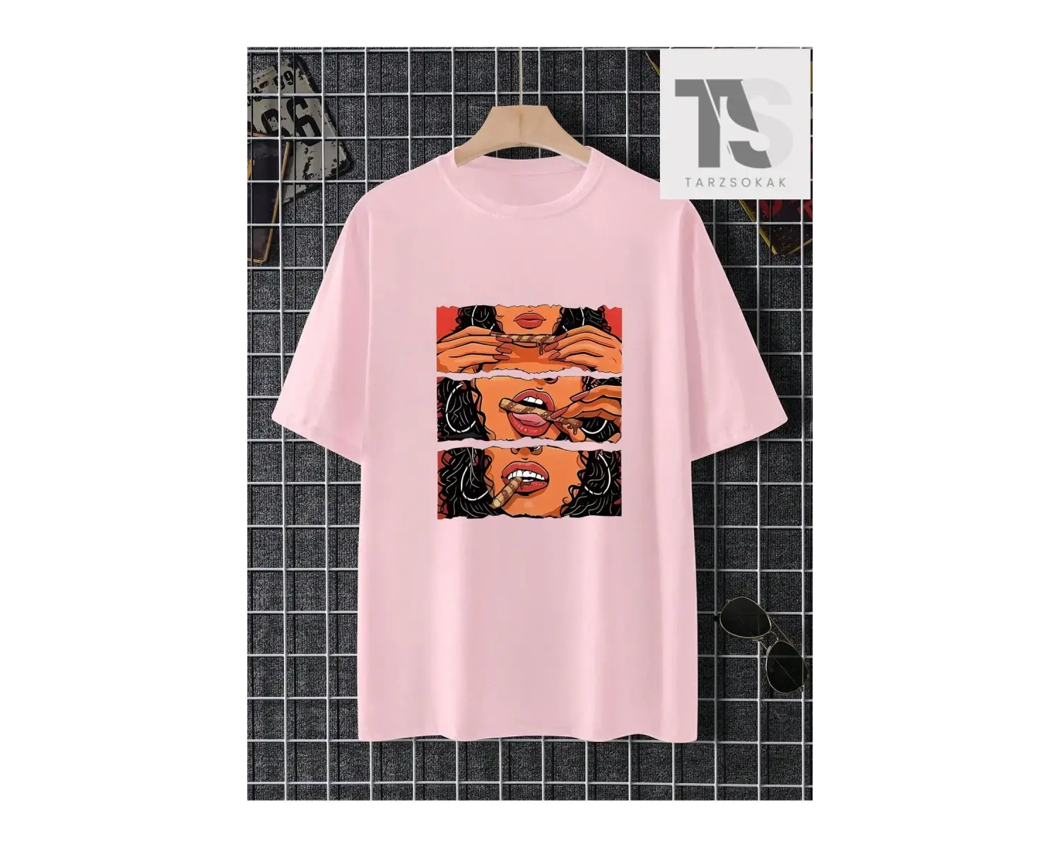 Erkek Pamuk Uzaylı Ve Mektup Grafikli Tişört