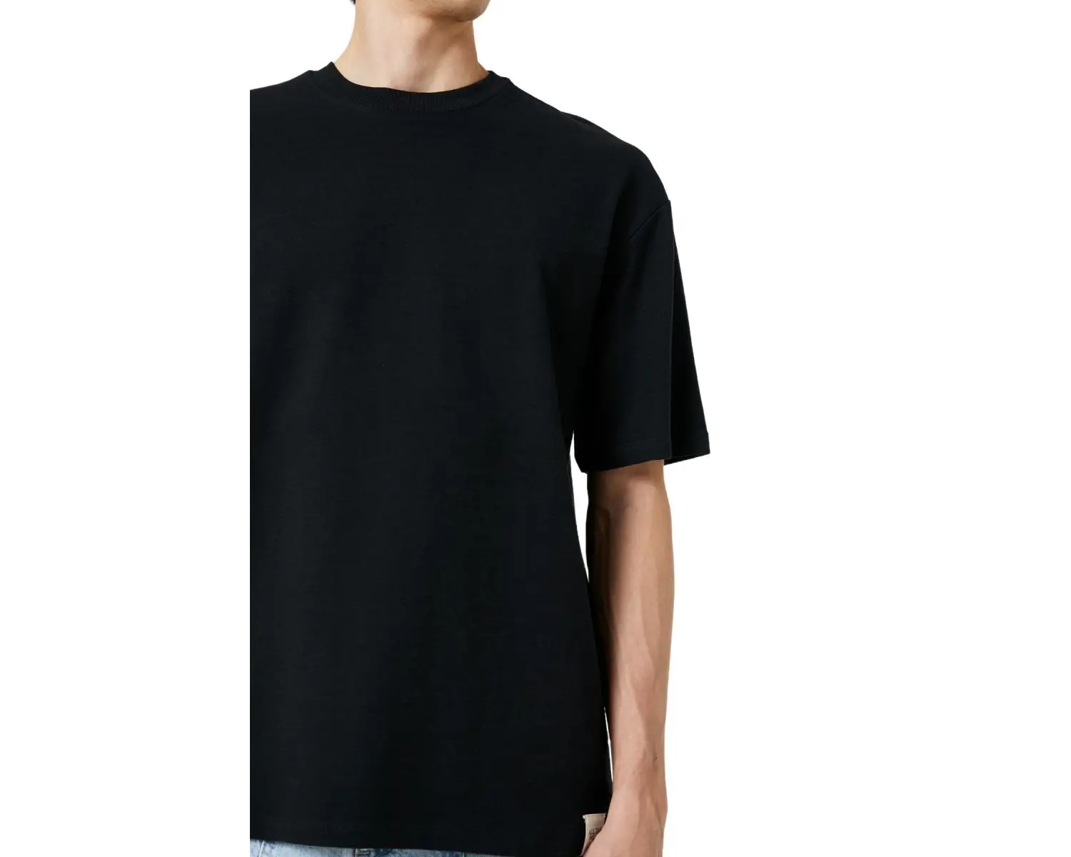 Erkek Rahat Kısa Kollu Oversize