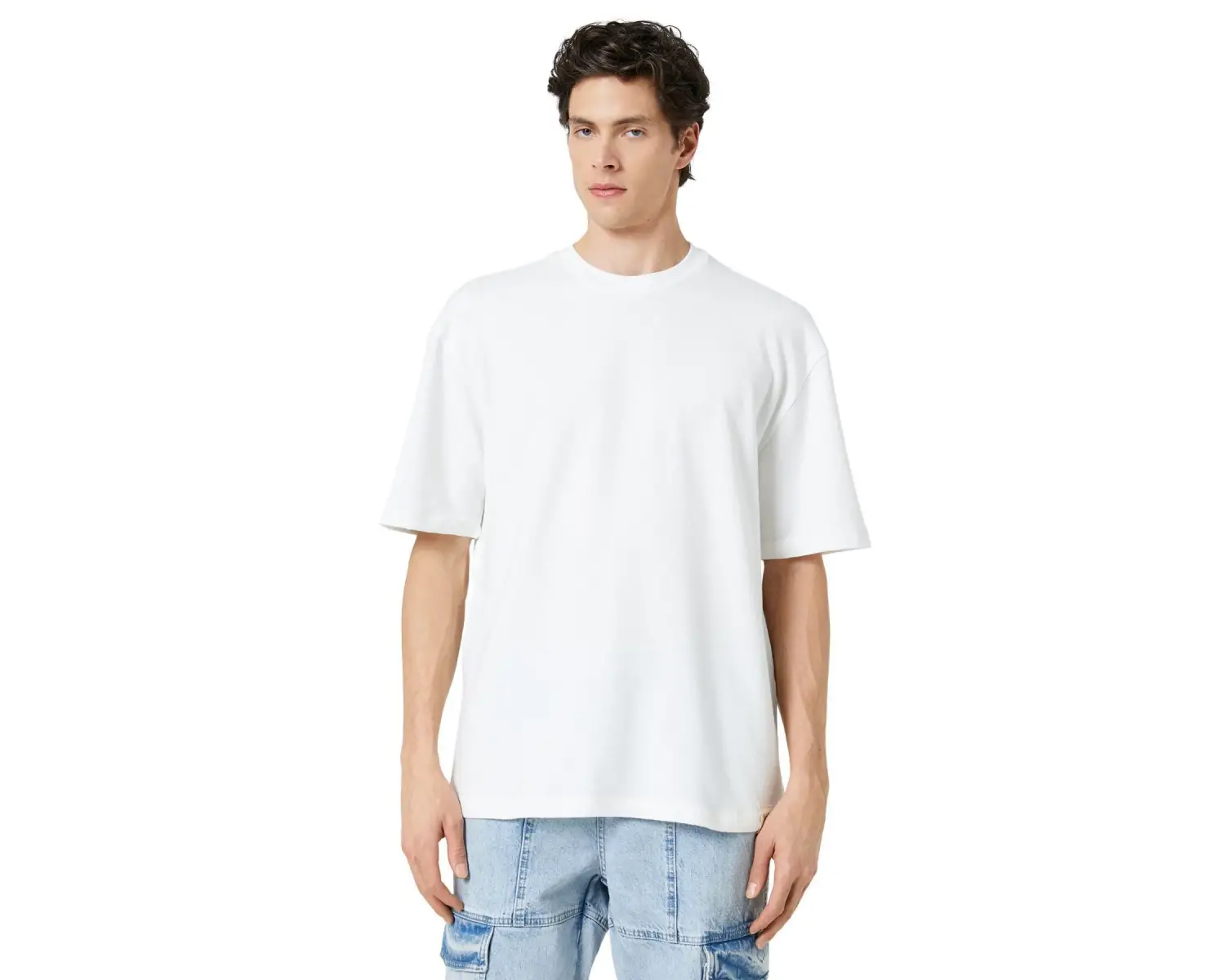 Erkek Rahat Kısa Kollu Oversize