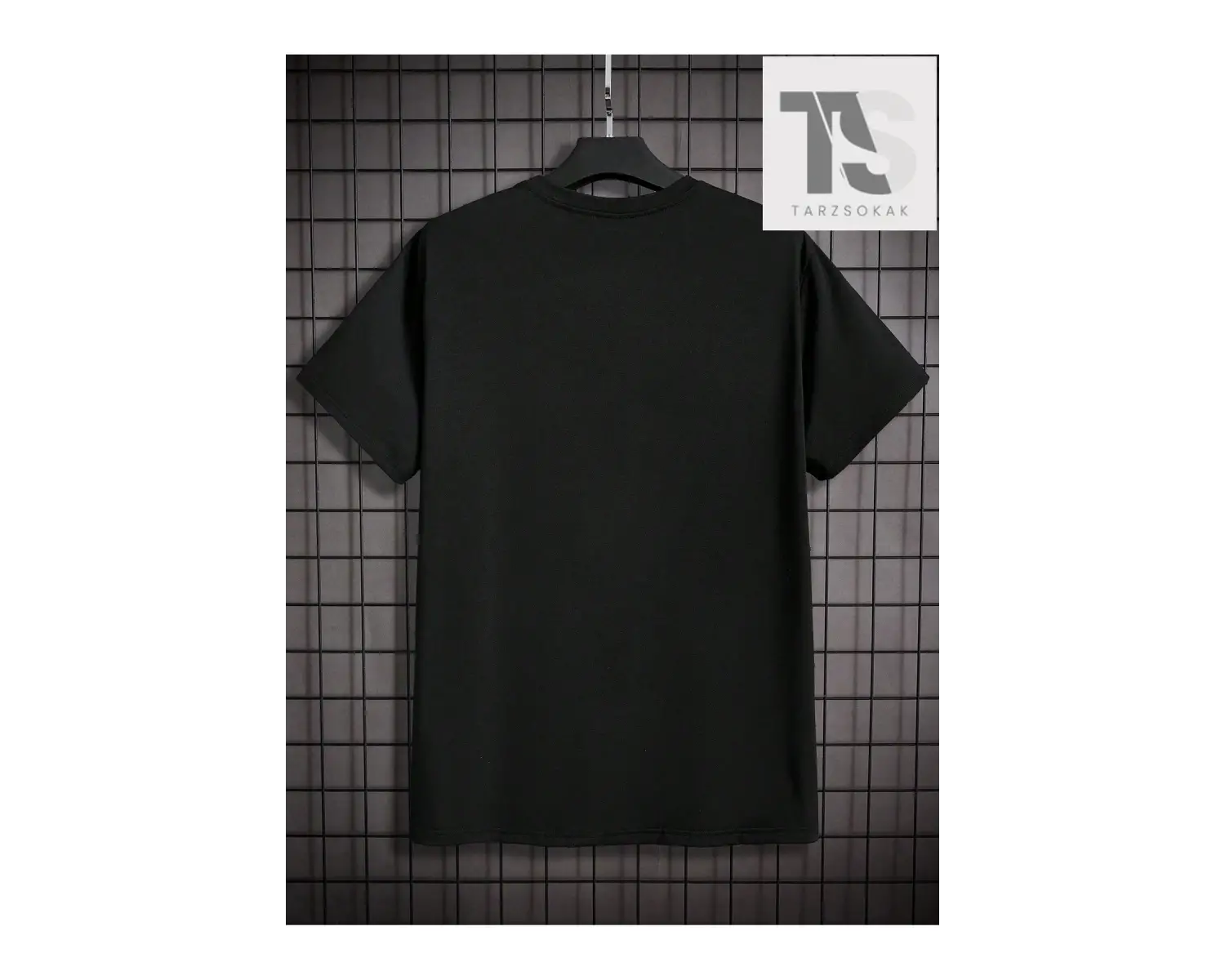 Erkek Slogan Baskılı Yuvarlak Yaka Tişört