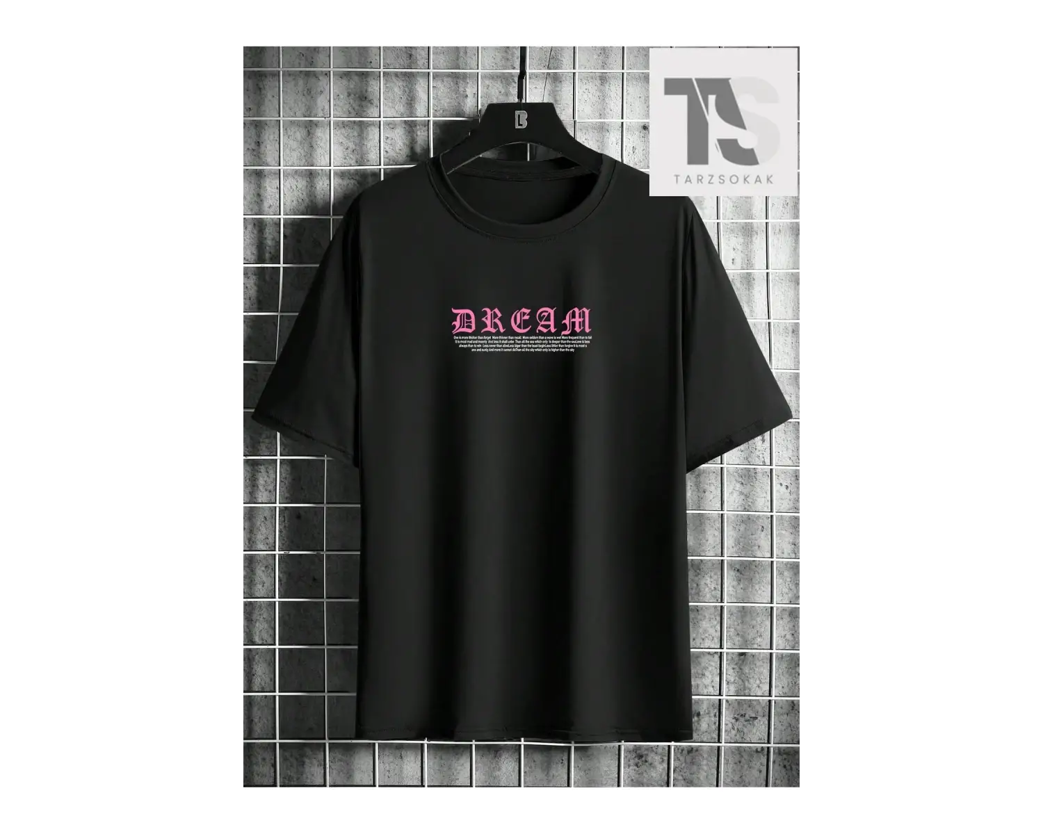 Erkek Yazılı Kısa Kollu Tişört