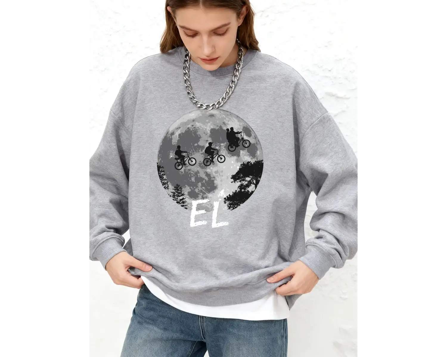 Erkekler Bisiklet Sürme Baskılı Tişörtler Bayan Kışlık Polar Sıcak Kapüşonlular Günlük Bisikl