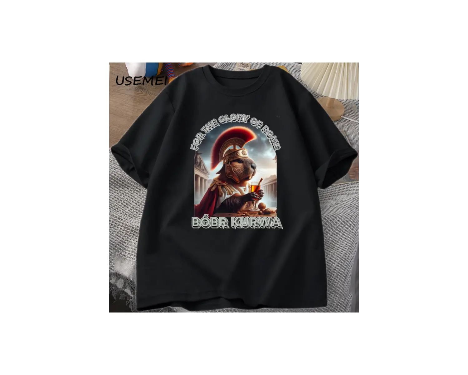 Erkekler T-Shirt adam Bober Bóbr Beaver Boberek T-Shirt pamuk karikatür grafik T Shirt Unisex 3048