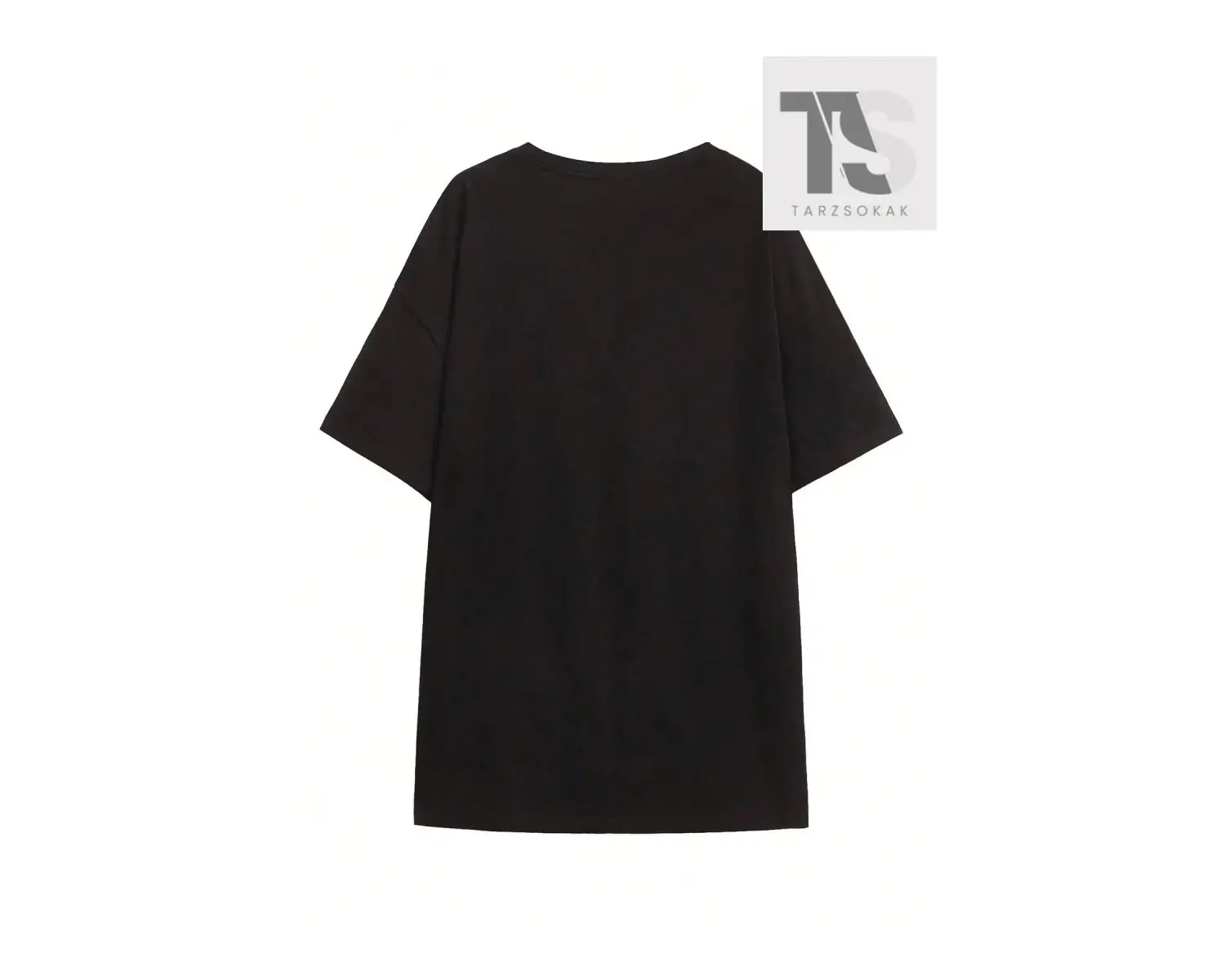 Essnce Kadın Çiçek & Harf Baskılı Yuvarlak Yaka Kısa Kollu Tişört