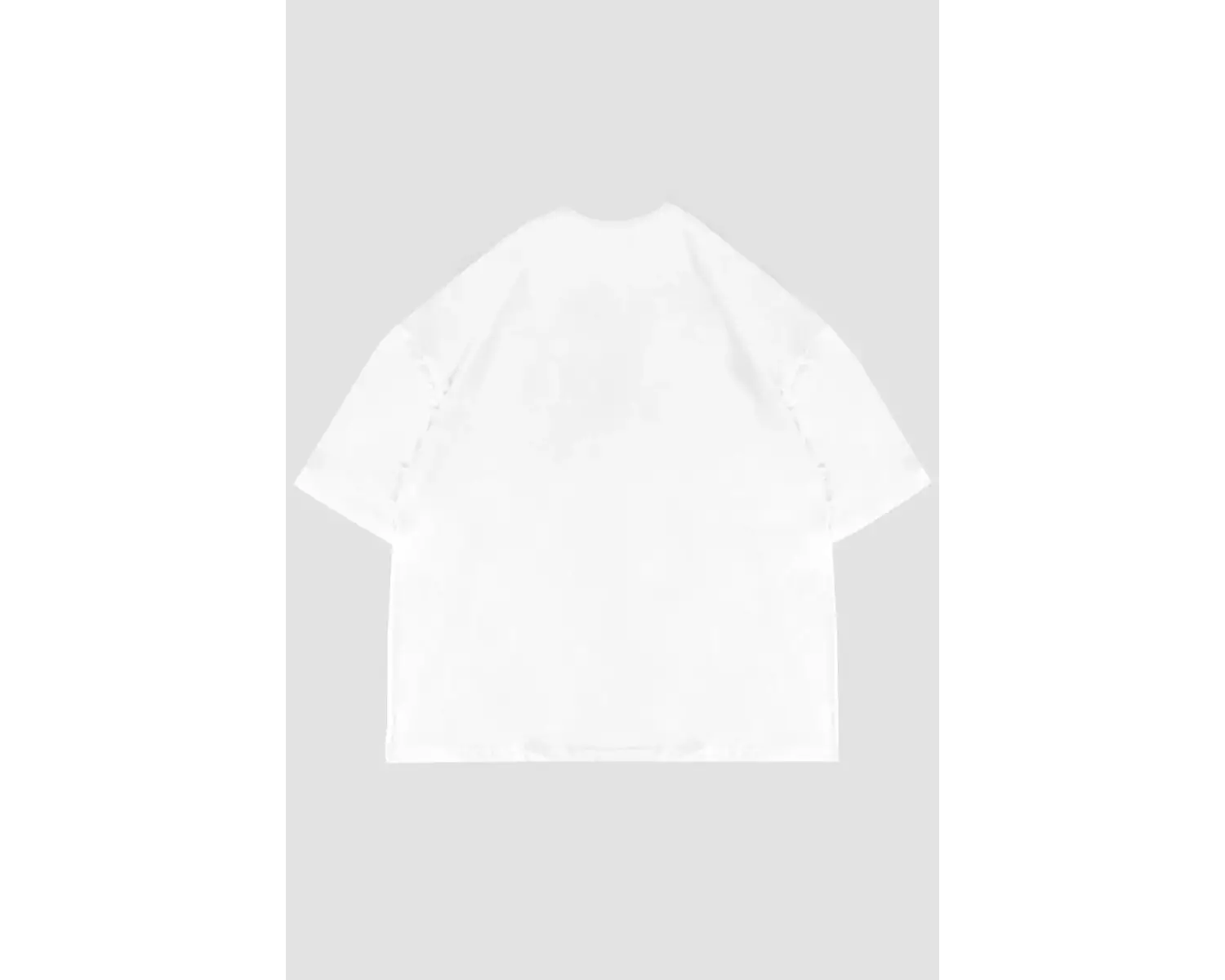 Eternal Levitation Baskılı Beyaz Oversize Unisex