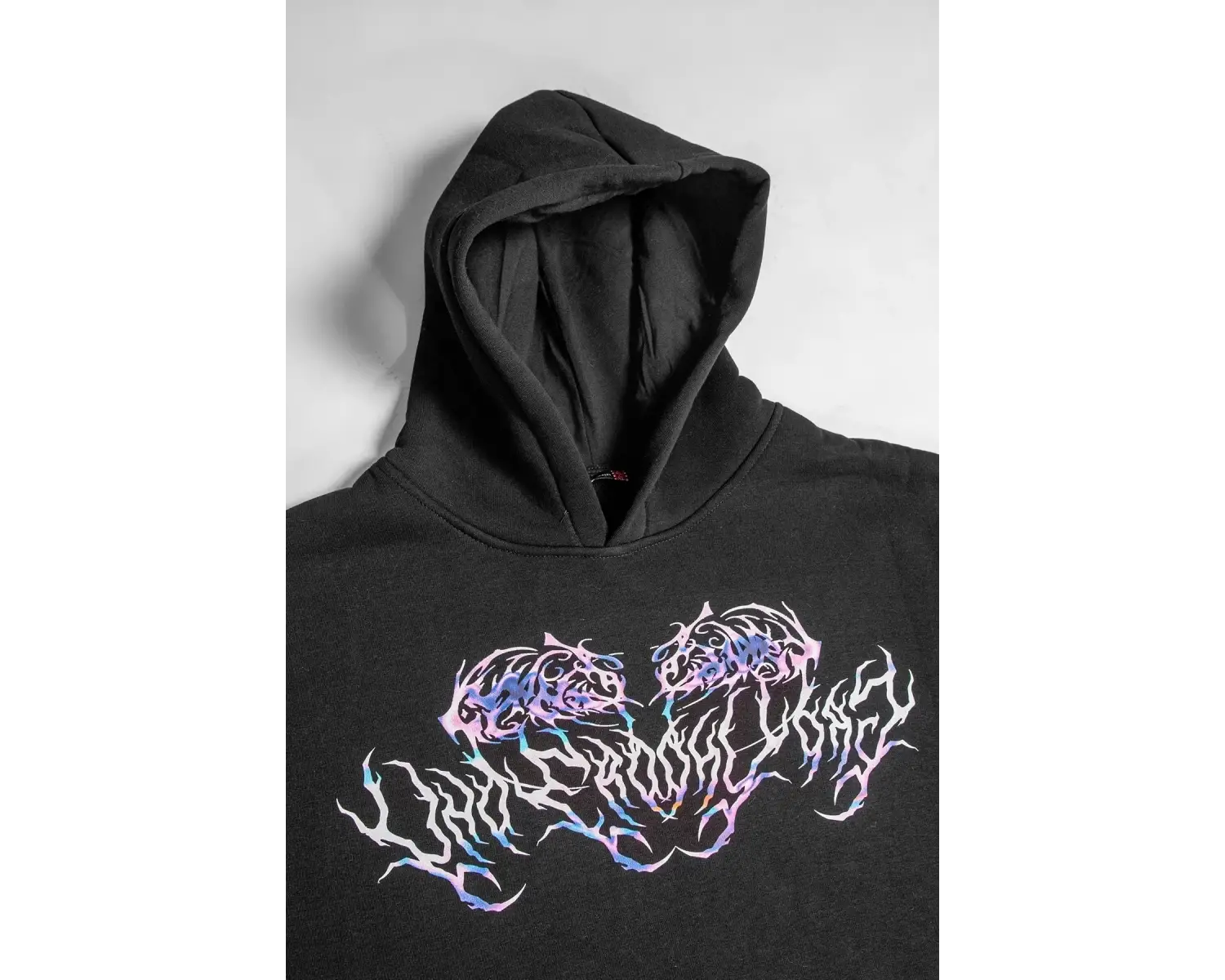 Eternal Text Baskılı Oversize Unisex Beyaz