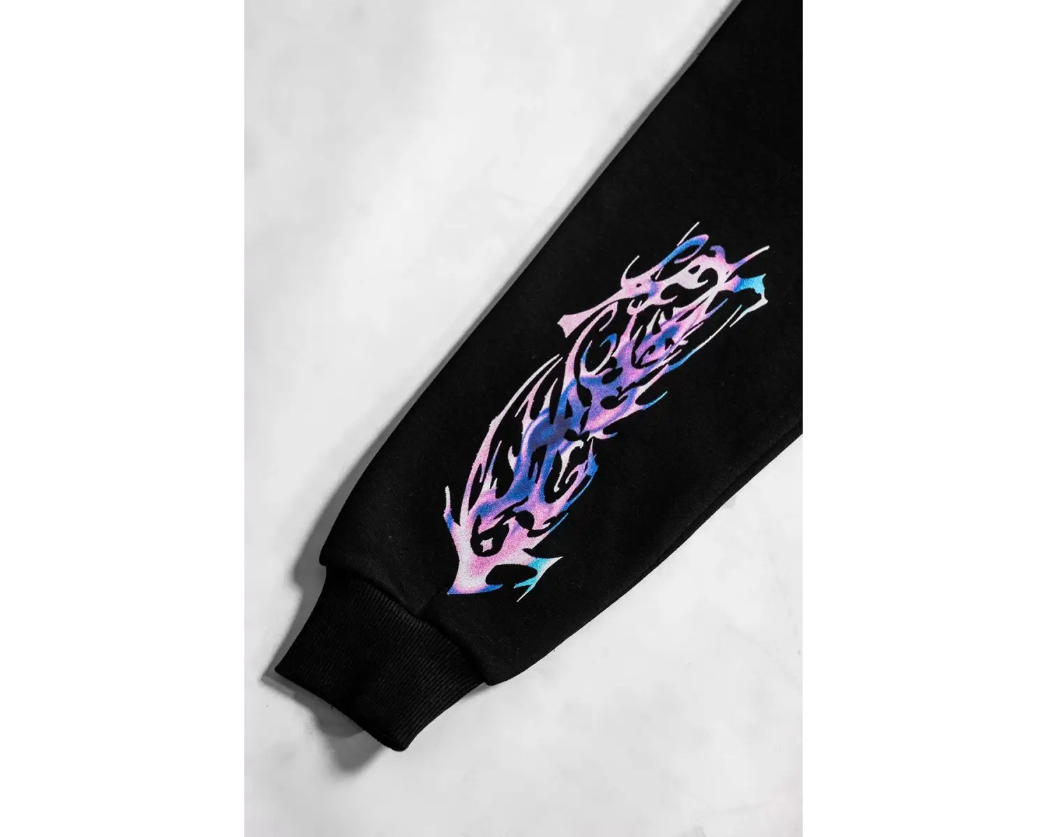 Eternal Text Baskılı Oversize Unisex Beyaz