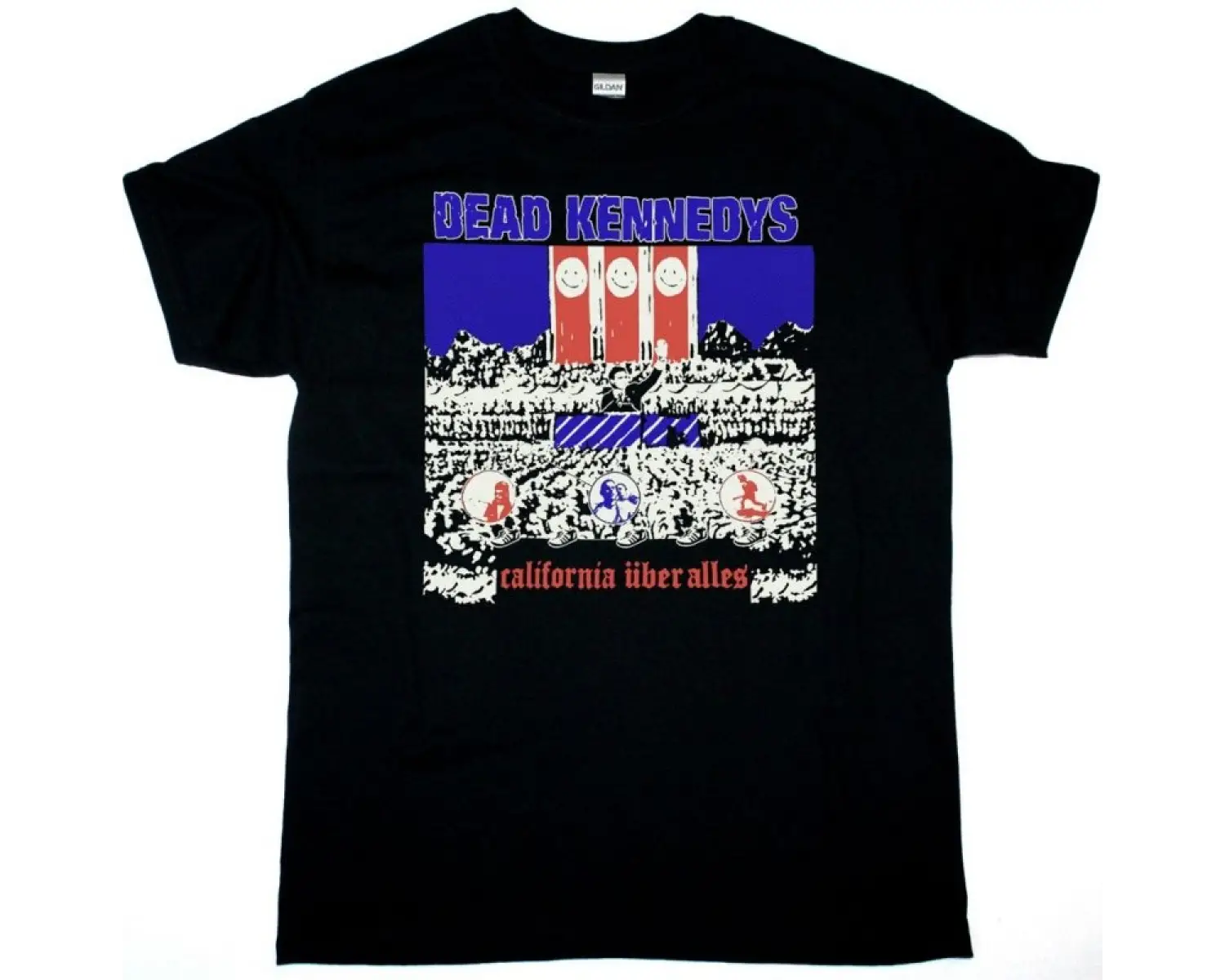 EUROPE PRISONERS IN PARADISE NEW BLACK T-SHIRT ÖN BASKILI