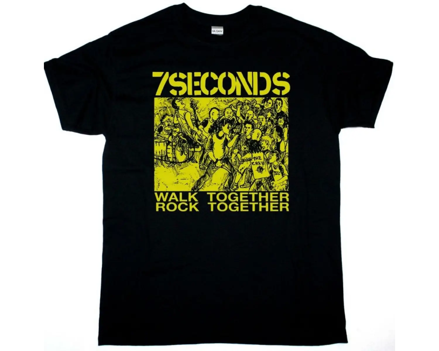 EUROPE WINGS OF TOMORROW NEW BLACK T-SHIRT ÖN BASKILI