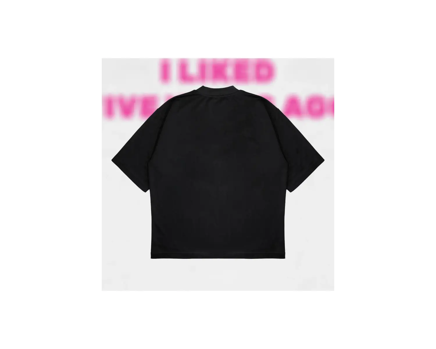 Everything You Like Oversize Unisex Pamuklu Nefes Alan Kalın Kumaşlı