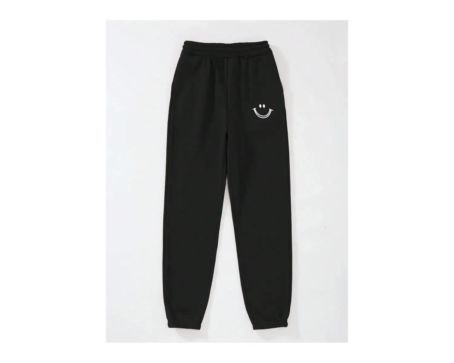 Expression Print Elastic Waist Thermal Lined 4 Mevsim Eşofman